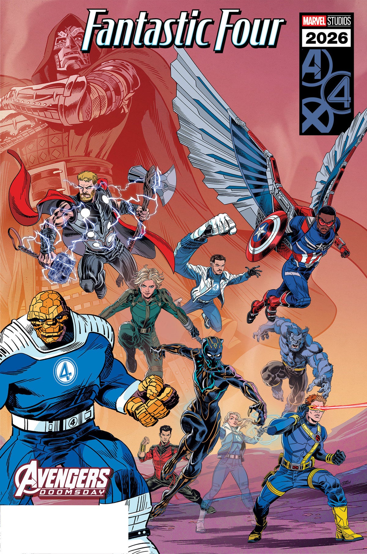FANTASTIC FOUR #19 LEONEL CASTELLANI MARVEL STUDIOS DOOMSDAY VAR CVR E