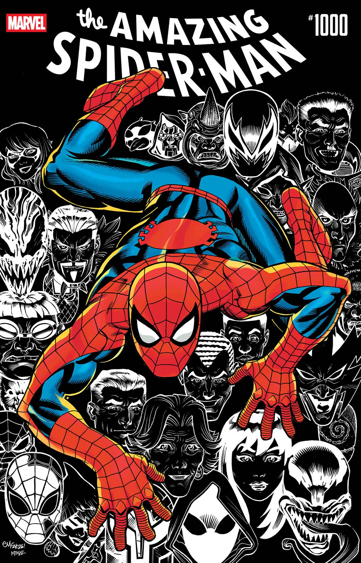 AMAZING SPIDER-MAN #1000 ED MCGUINNESS 3RD PRINTING VAR CVR A