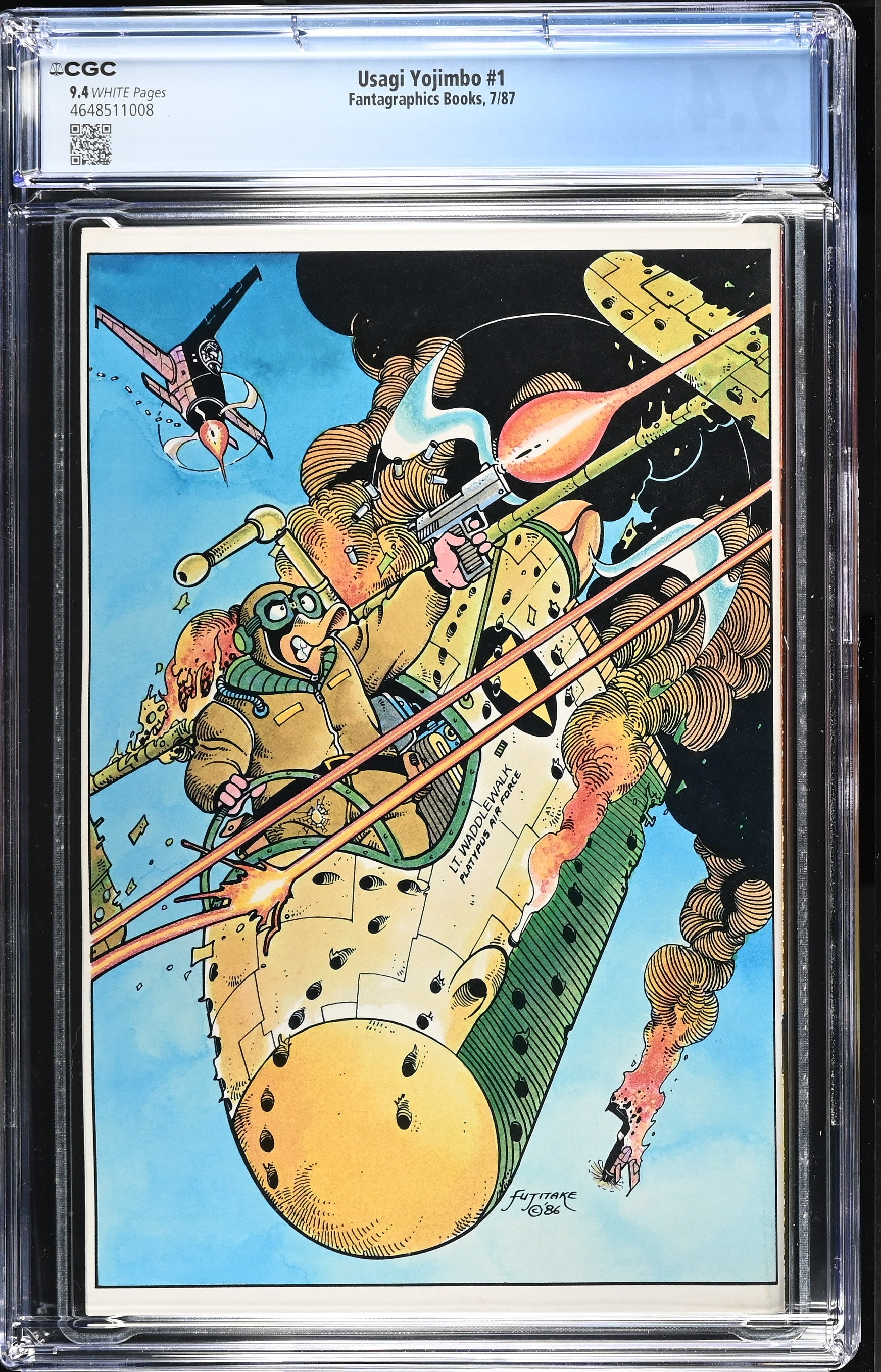 USAGI YOJIMBO #1 1987 CGC 9.4 NM FANTAGRAPHIC 1ST SERIES