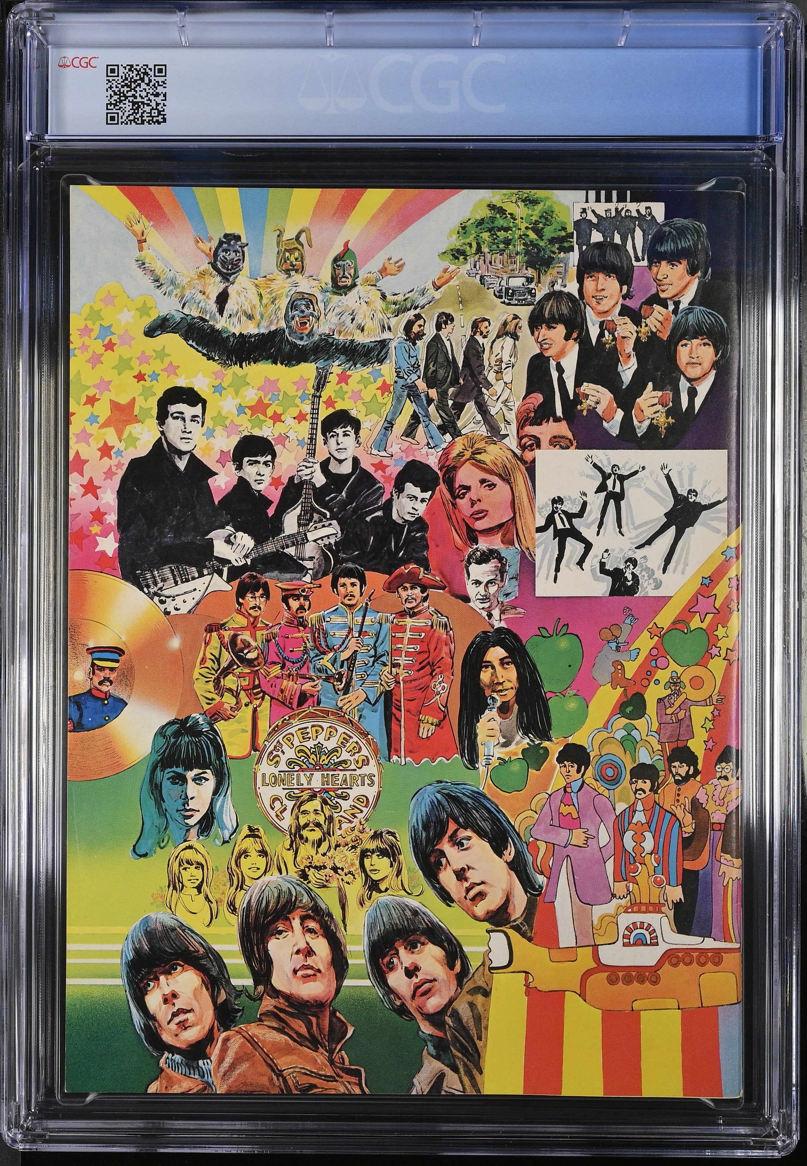 MARVEL COMICS SUPER SPECIAL #4 THE BEATLES CGC 8.5 VF+