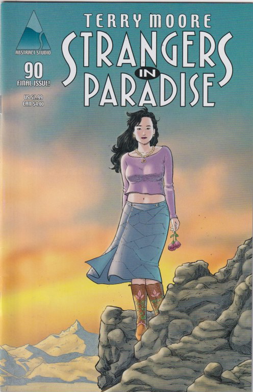 STRANGERS IN PARADISE VOL. 3 #1-90 COMPLETE SET ABSTRACT/ HOMAGE
