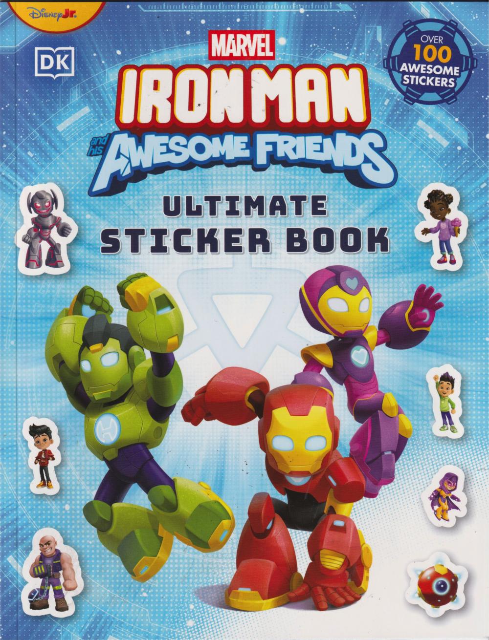 MARVEL IRON MAN AND HIS AWESOME FRIENDS ULTIMATE STICKER BOOK TP TP