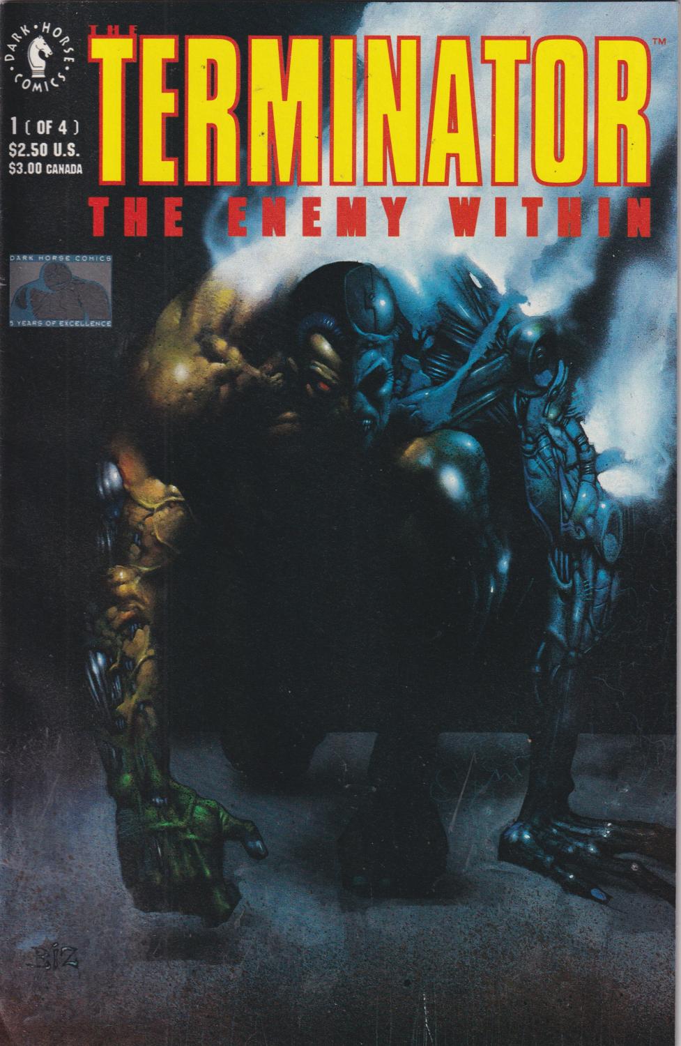 TERMINATOR THE ENEMY WITHIN 1-4 COMPLETE SET
