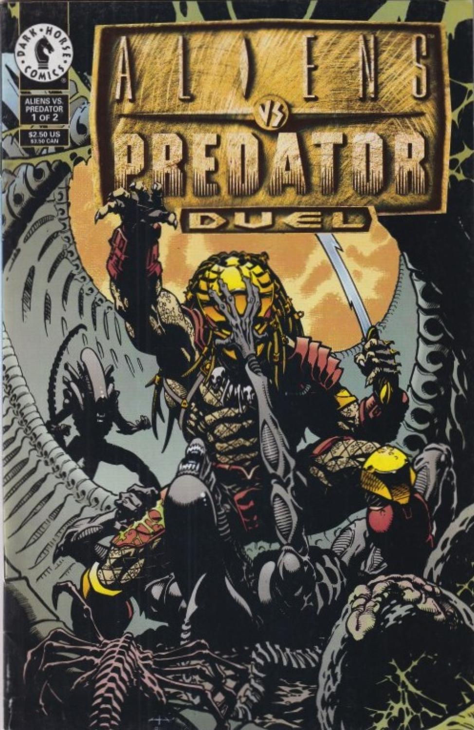 ALIENS VS PREDATOR DUEL COMPLETE SET #1-2
