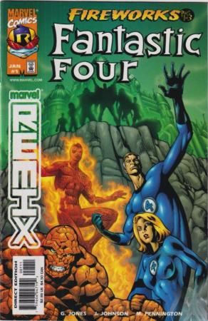FANTASTIC FOUR FIREWORKS #1-3 1999 COMPLETE SET