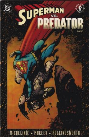 SUPERMAN VS PREDATOR 1-3 COMPLETE SET