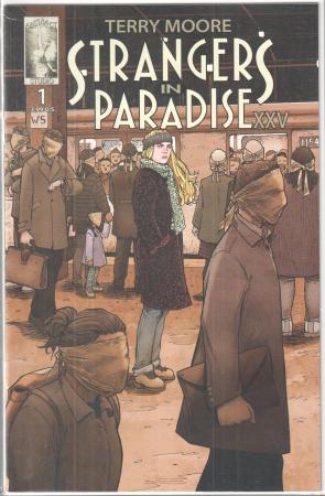 STRANGERS IN PARADISE XXV #1-10 ABSTRACT 2018 COMPLETE SET