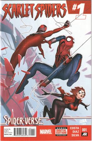 SCARLET SPIDERS #1-3 MARVEL 2014 COMPLETE SET