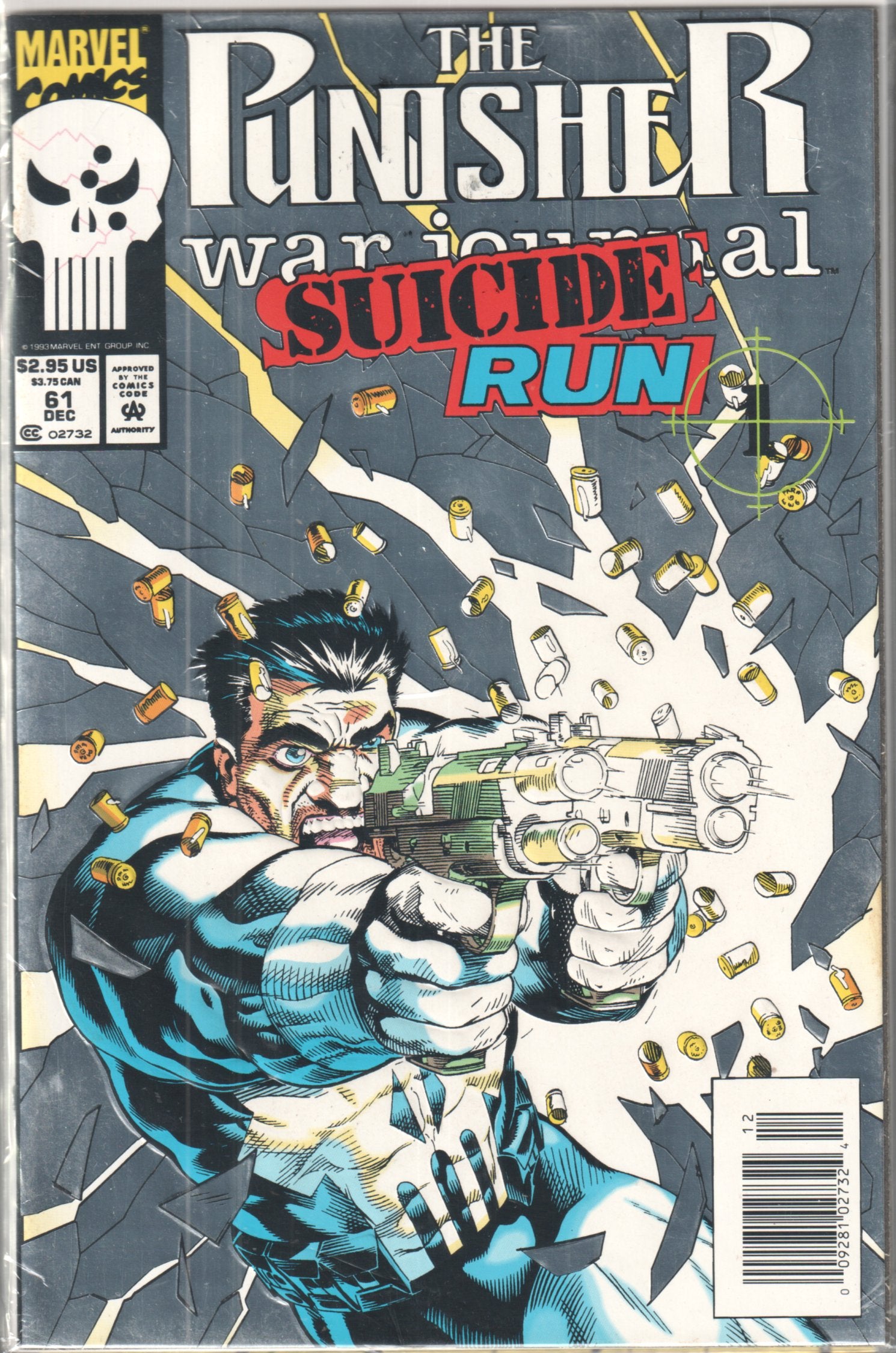 PUNISHER SUICIDE RUN 10 PART 1993 COMPLETE SET