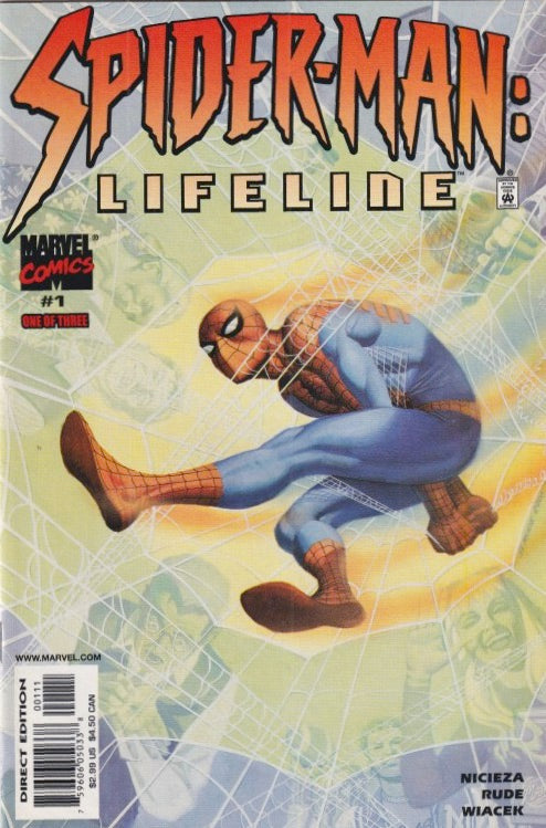SPIDER-MAN LIFELINE #1-3 MARVEL 2001 COMPLETE SET