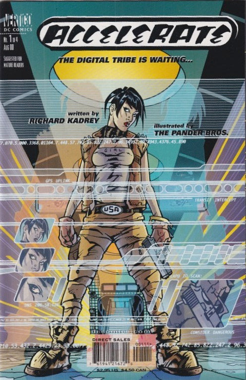 ACCELERATE #1-4 DC 2000 COMPLETE SET