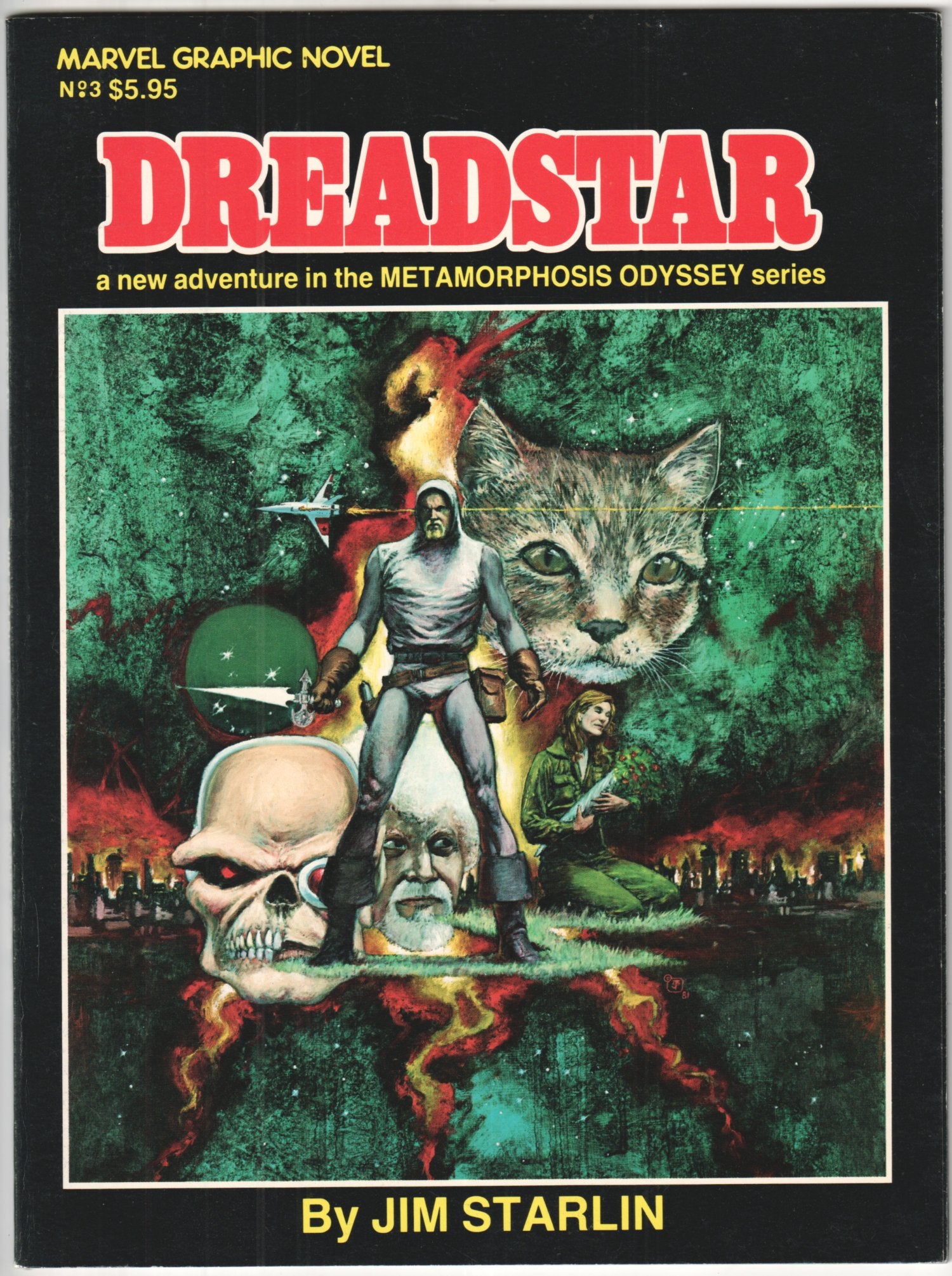 DREADSTAR GN OOP 1982 1ST PTG