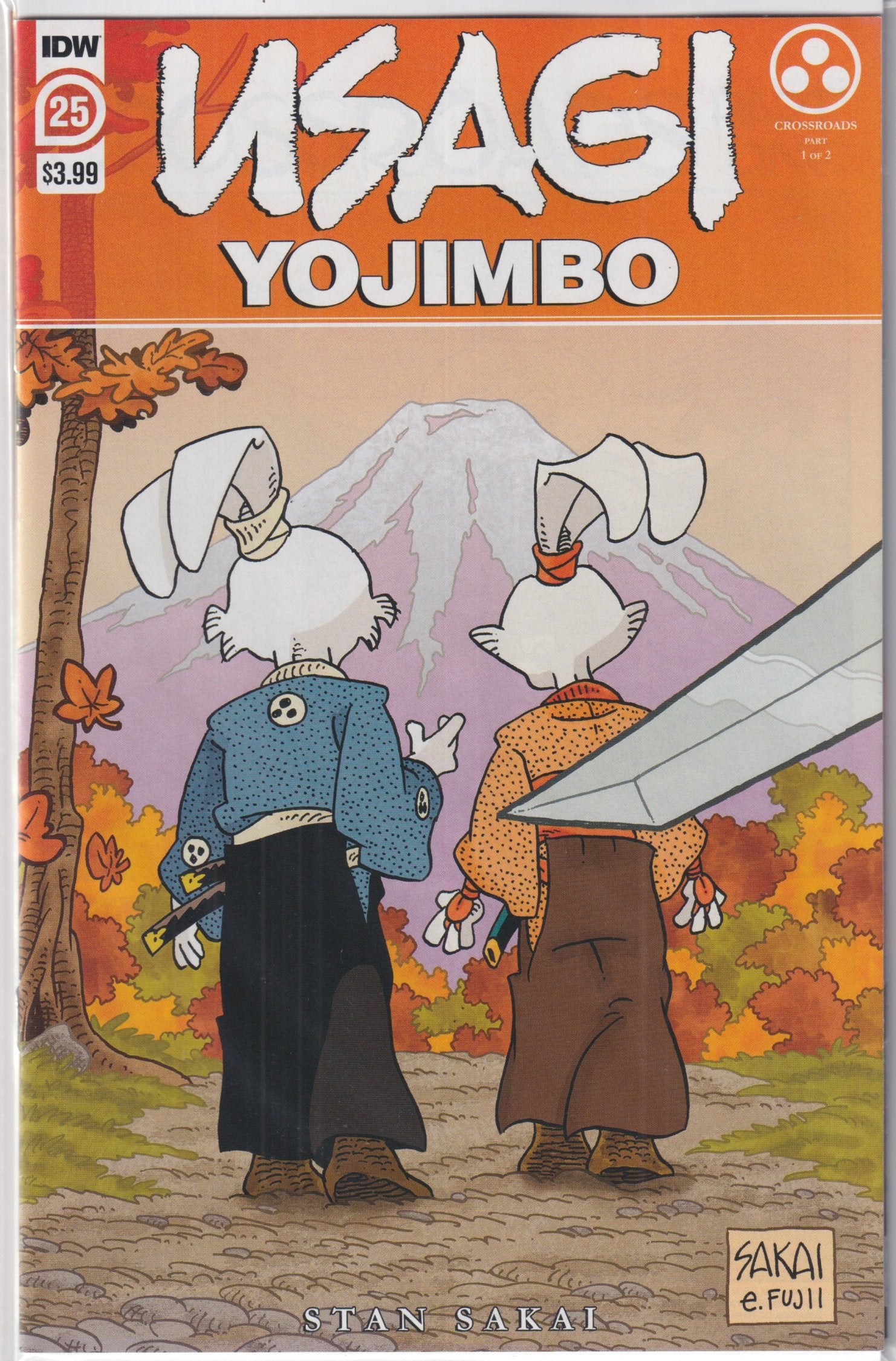 USAGI YOJIMBO CROSSROADS COMPLETE SET 2019 SERIES, #25-26