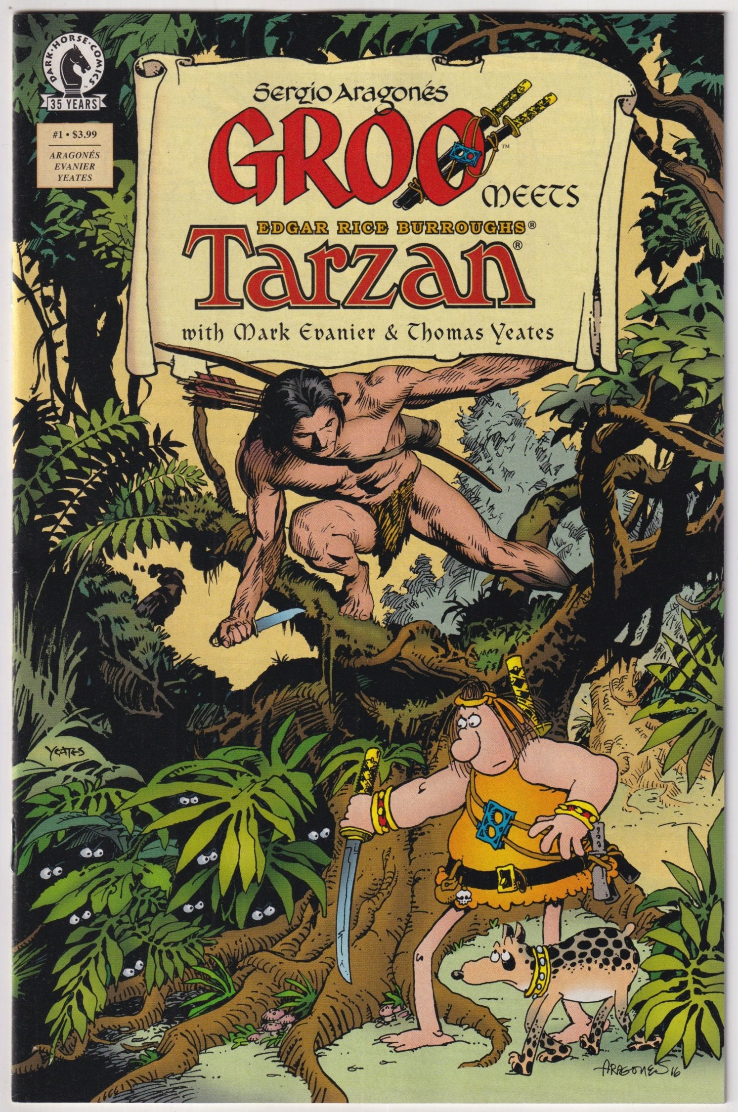 GROO MEETS TARZAN 1-4 COMPLETE SET