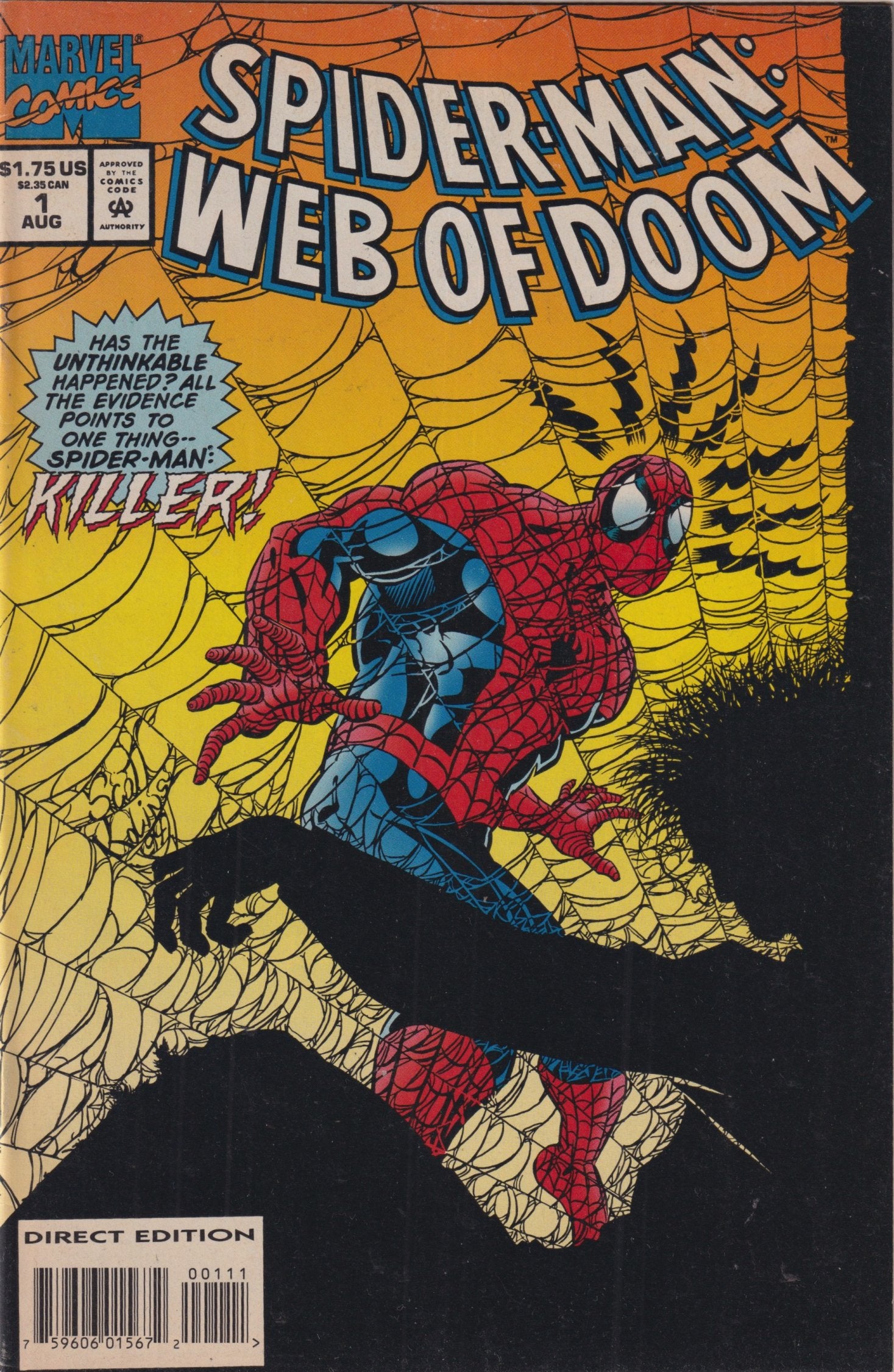 SPIDER-MAN WEB OF DOOM 1-3 COMPLETE SET