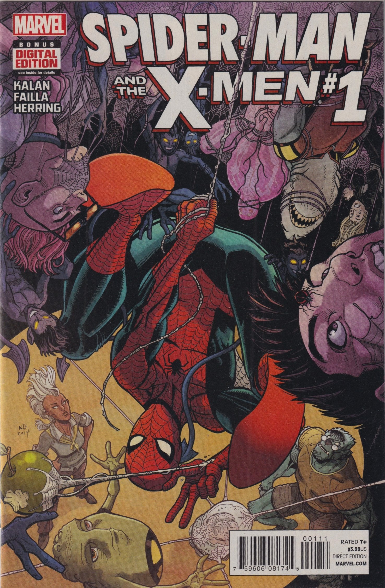 SPIDER-MAN AND THE X-MEN 2010 1-6 COMPLETE SET