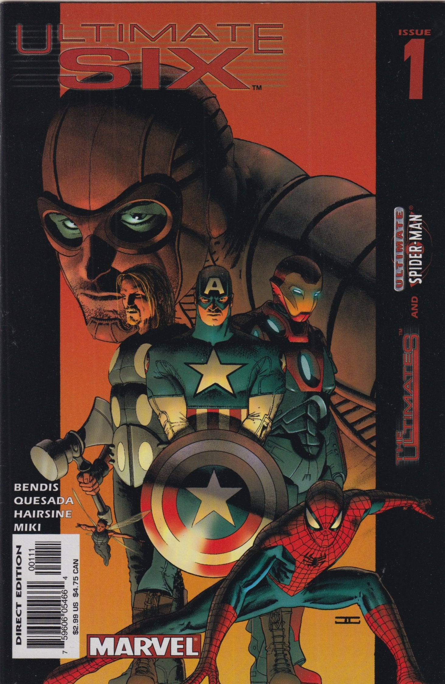 ULTIMATE SIX 1-7 COMPLETE SET