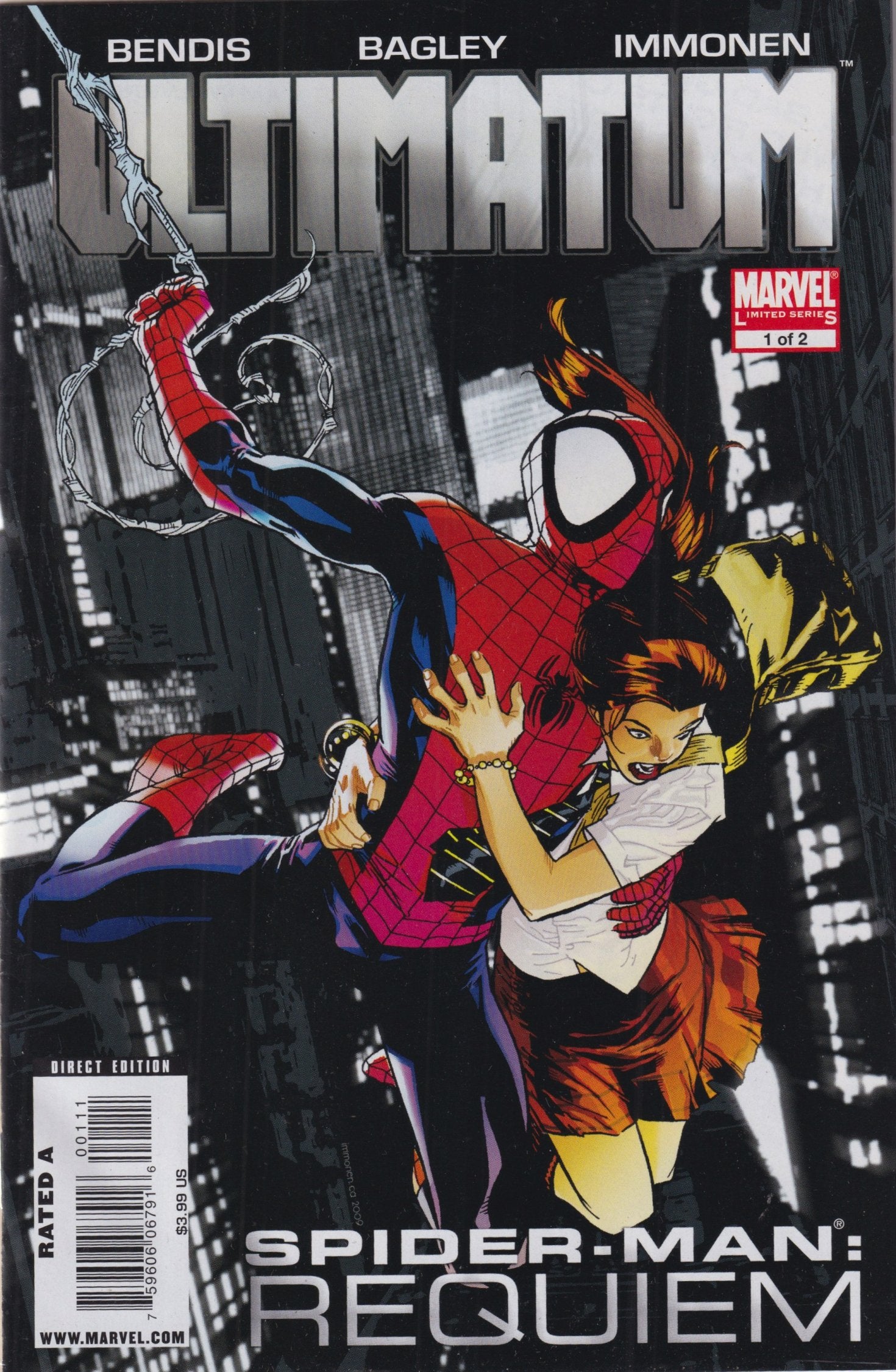 ULTIMATUM SPIDER-MAN REQUIEM 1 & 2 COMPLETE SET