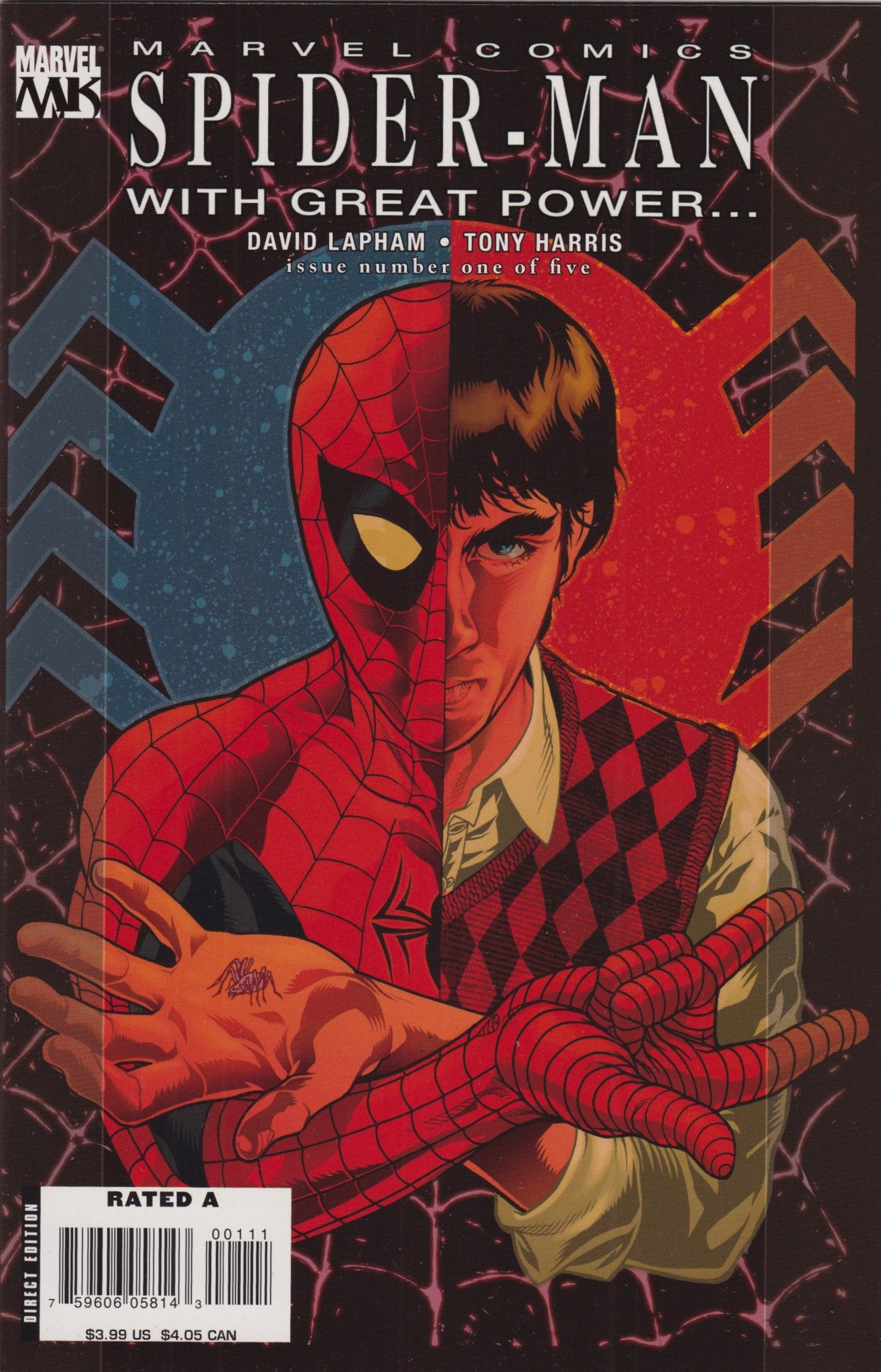 SPIDER-MAN WITH GREAT POWER #1-5 MARVEL 2008 COMPLETE SET