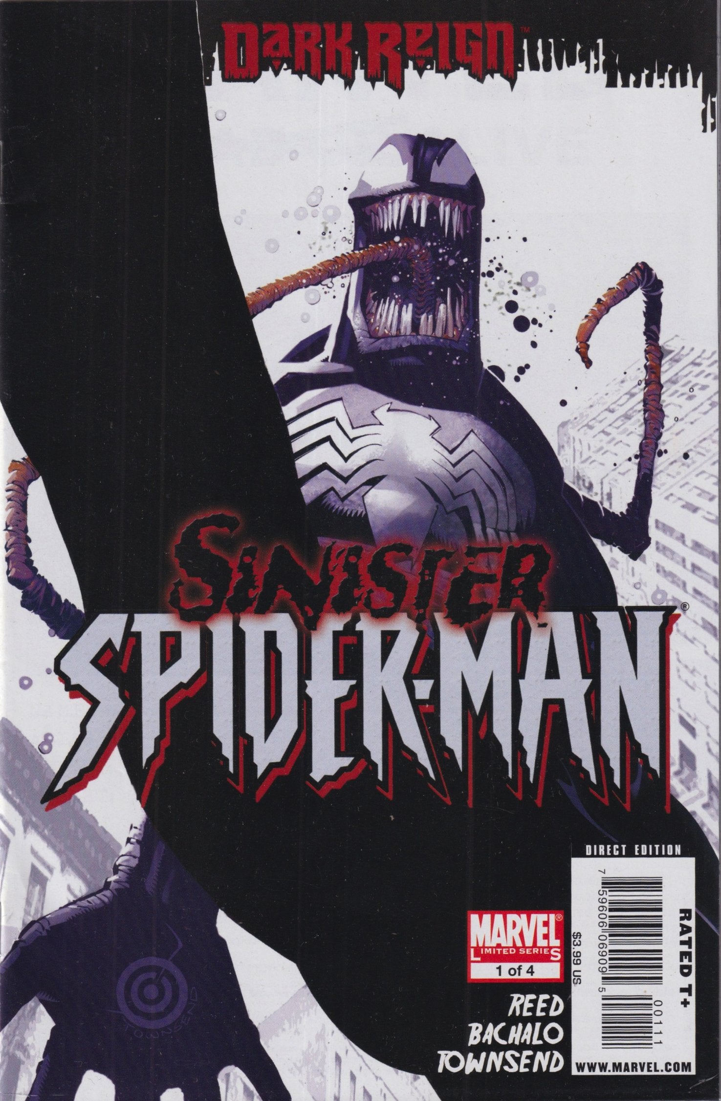 DARK REIGN SINISTER SPIDER-MAN #1-4 MARVEL 2009 COMPLETE SET