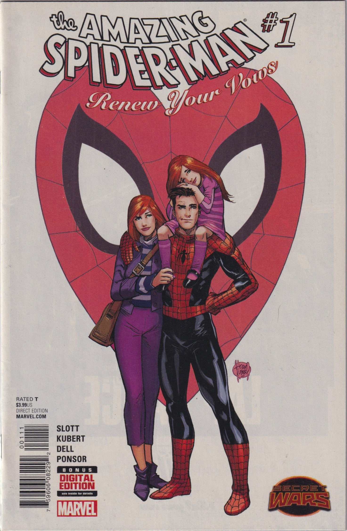 AMAZING SPIDER-MAN RENEW YOUR VOWS #1-5 MARVEL 2015 COMPLETE SET