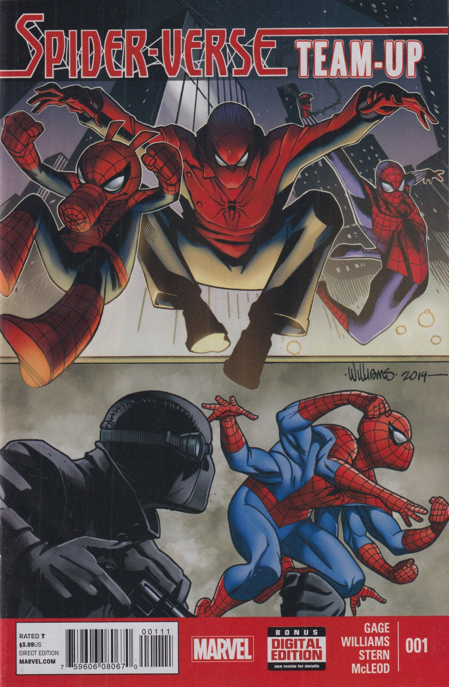 SPIDER-VERSE TEAM-UP #1-3 MARVEL 2015 COMPLETE SET