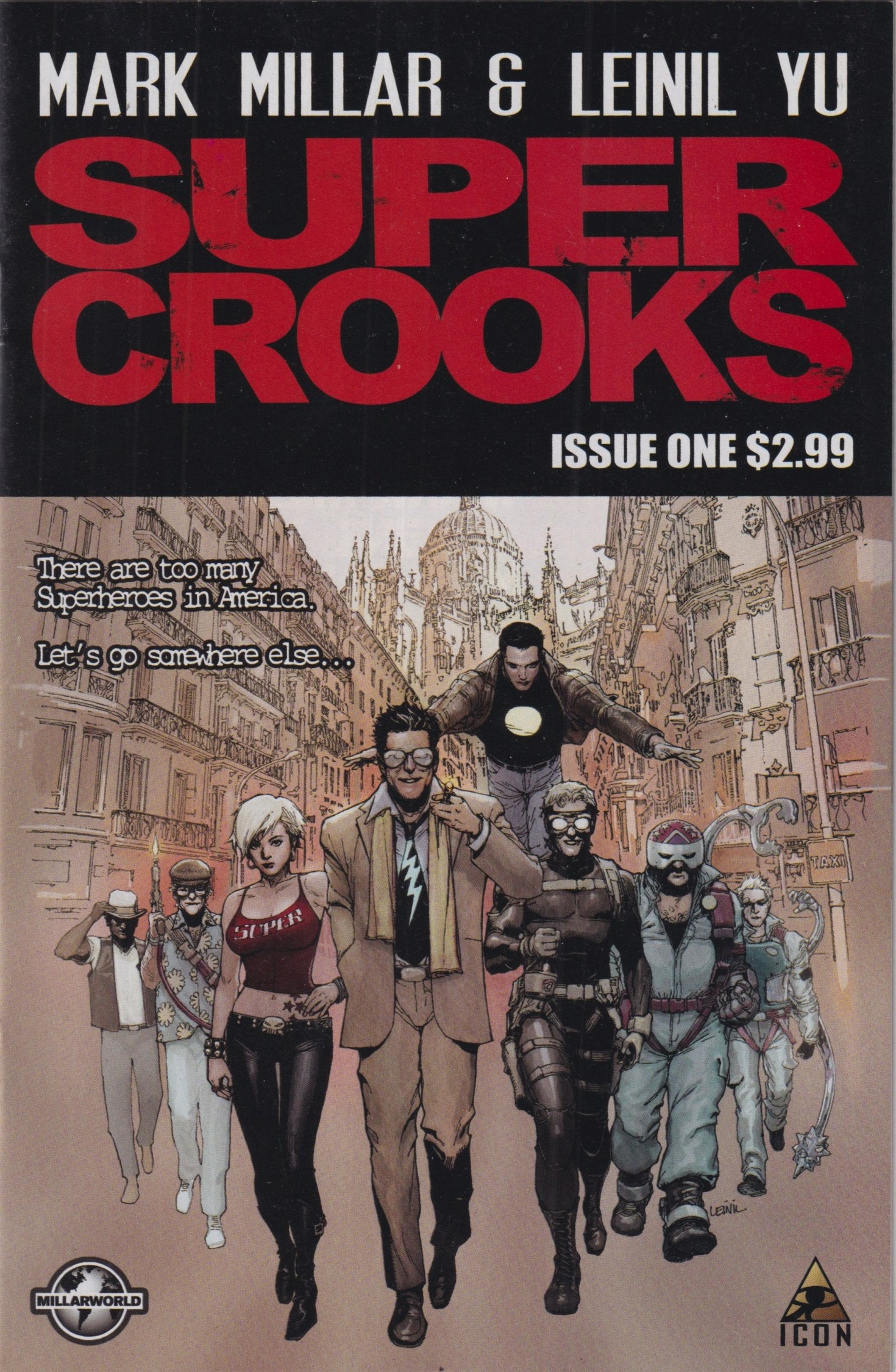 SUPERCROOKS #1-4 MARVEL 2012 COMPLETE SET