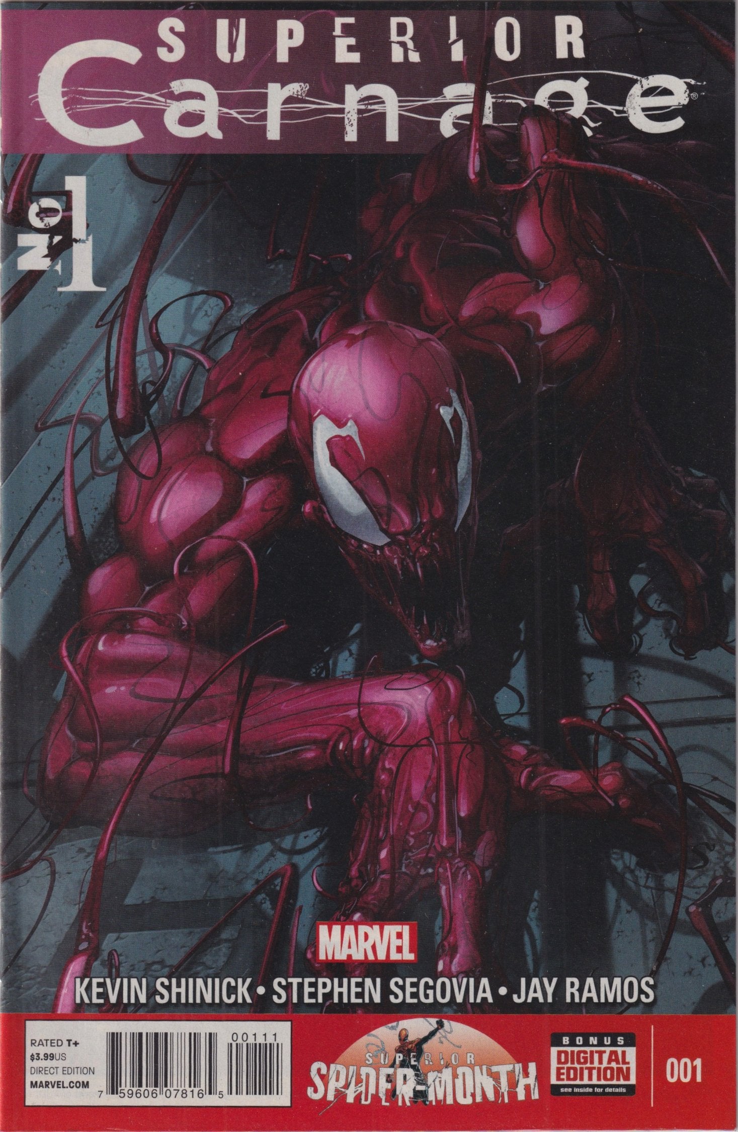 SUPERIOR CARNAGE + ANNUAL 1 2013 COMPLETE SET