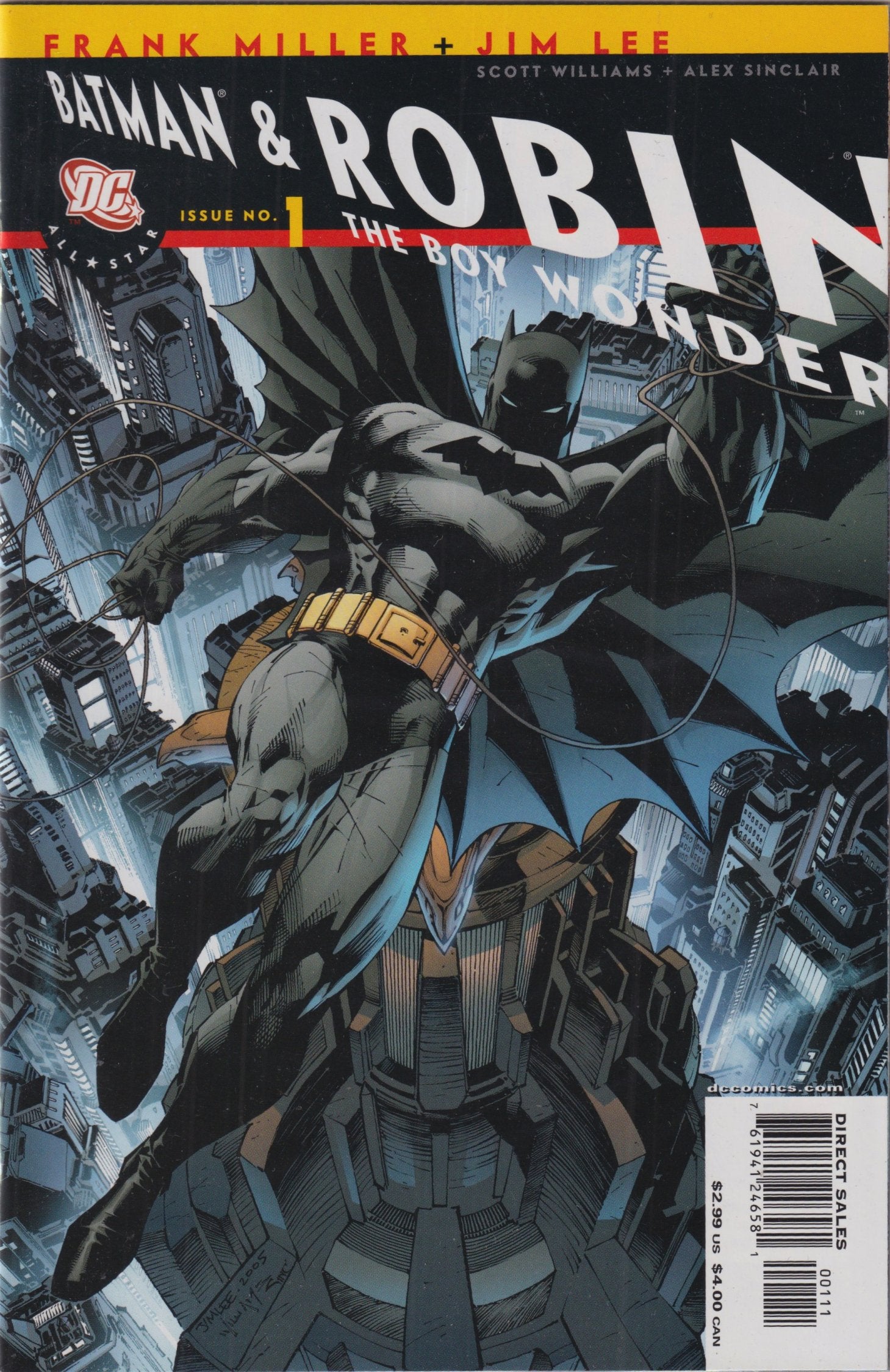 ALL-STAR BATMAN & ROBIN THE BOY WONDER 1-10 COMPLETE SET