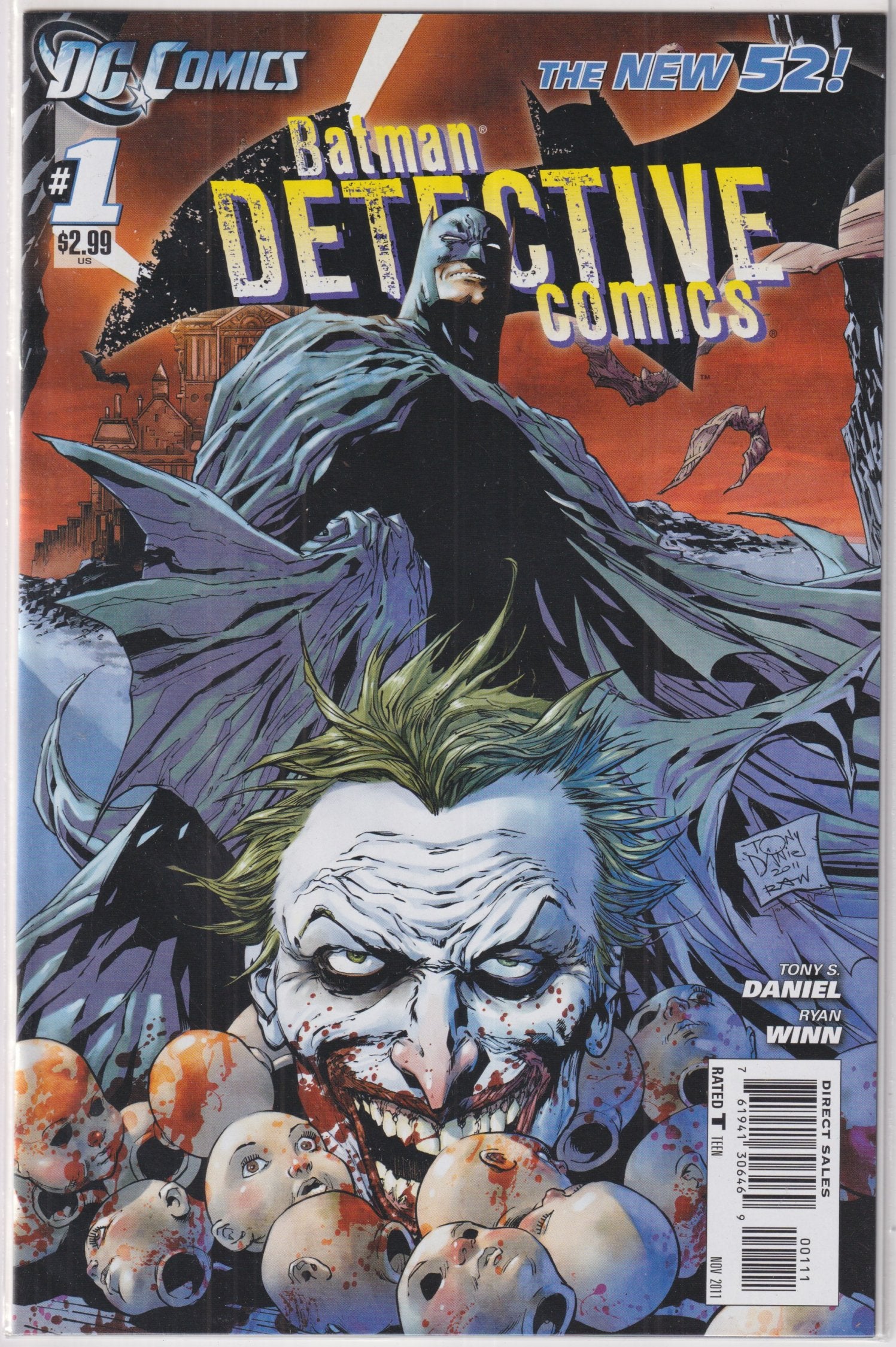 DETECTIVE COMICS 0-52, ANNUAL #1 NEW 52 COMPLETE SET