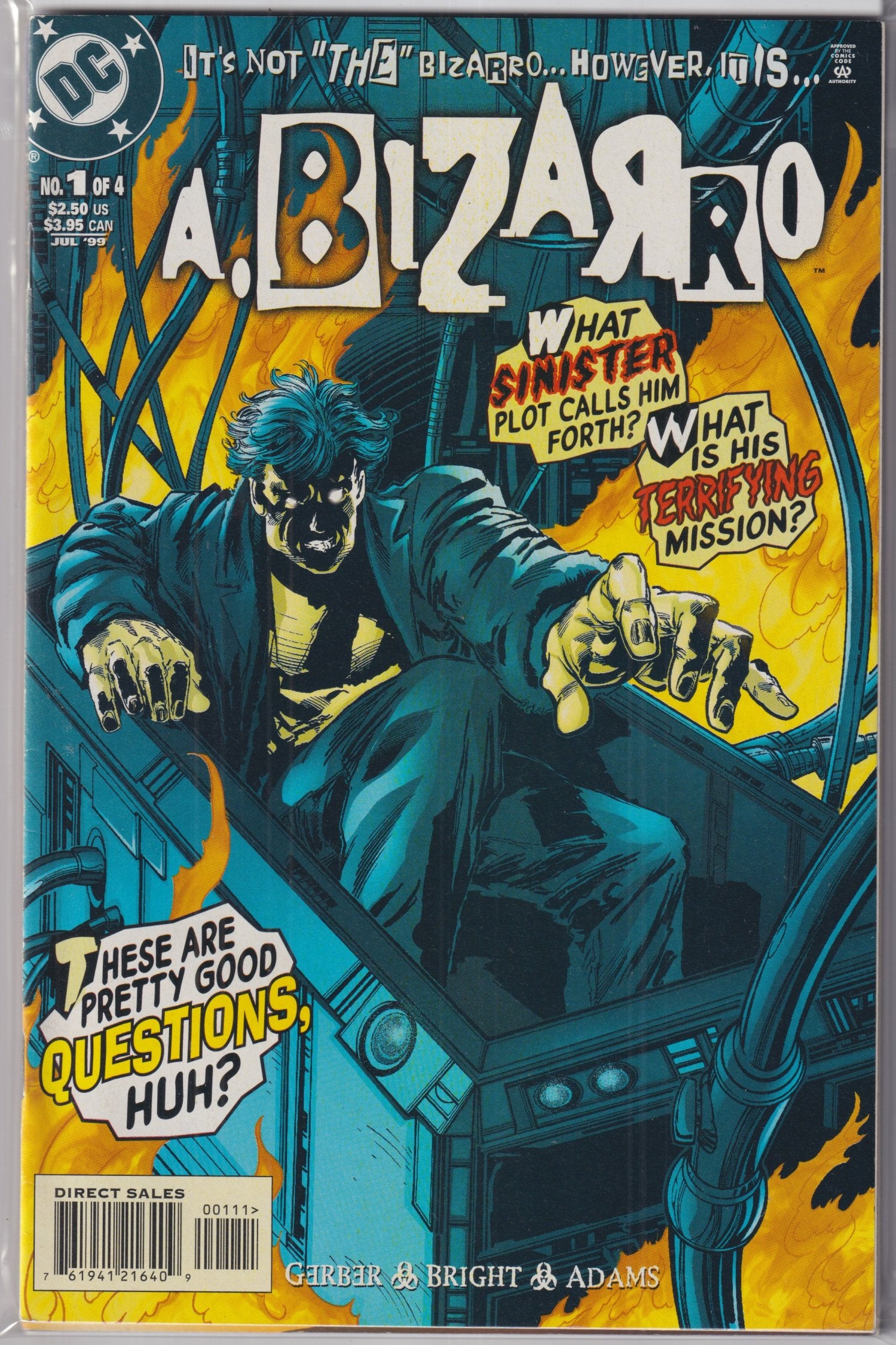 A BIZARRO 1999 1-4 COMPLETE SET
