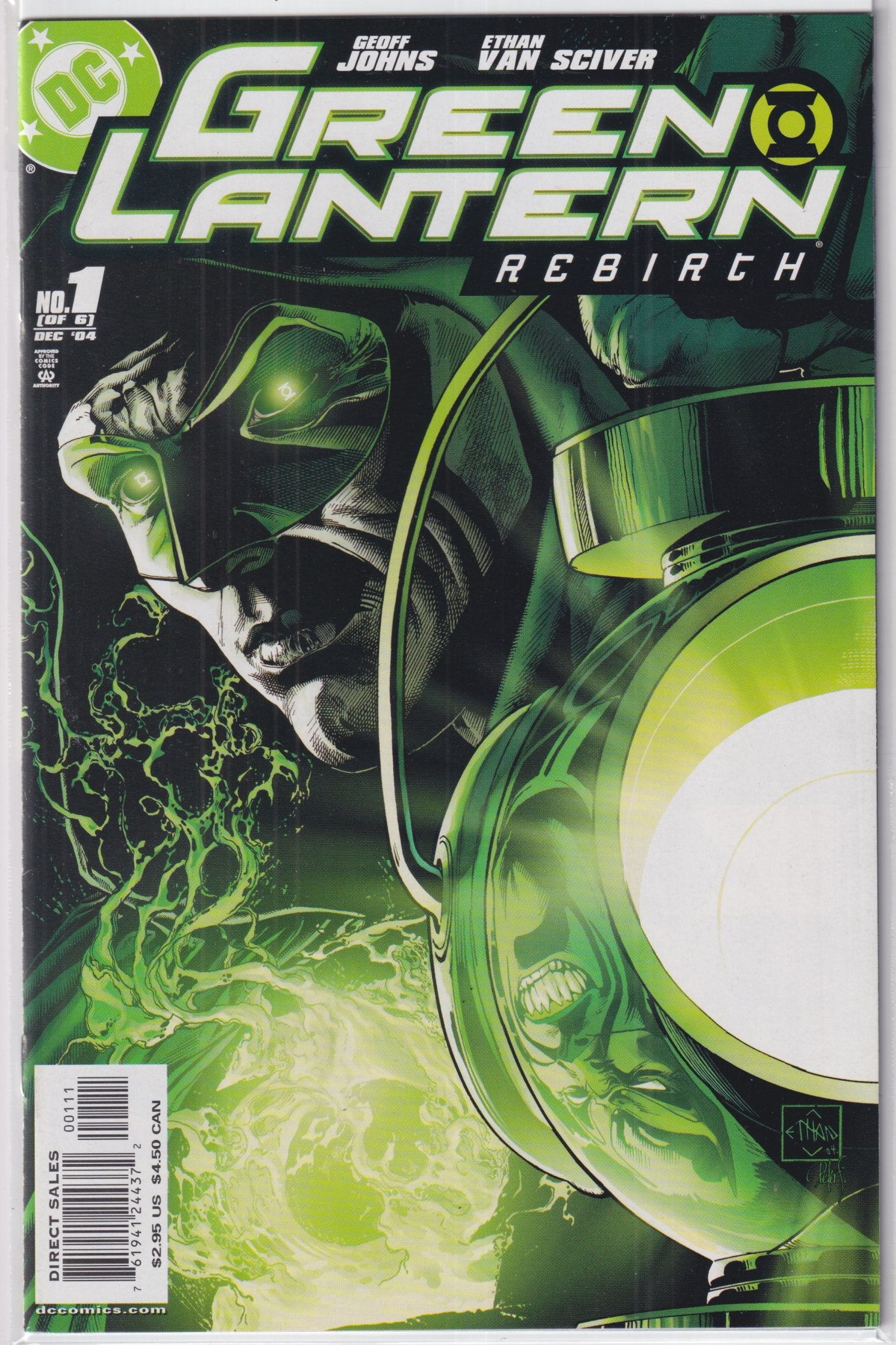 GREEN LANTERN REBIRTH 1-6 COMPLETE SET