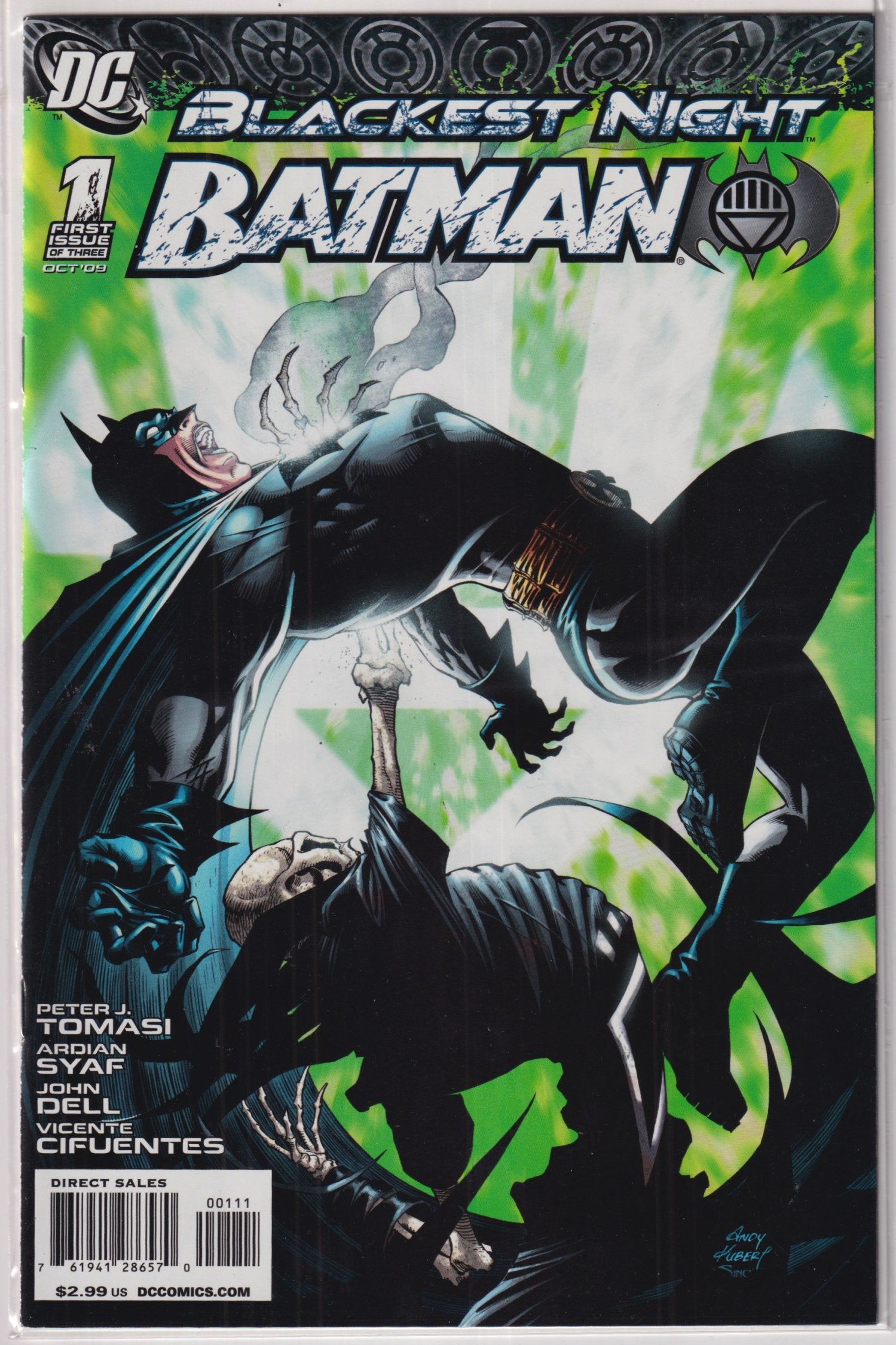 BLACKEST NIGHT BATMAN 1-3 COMPLETE SET