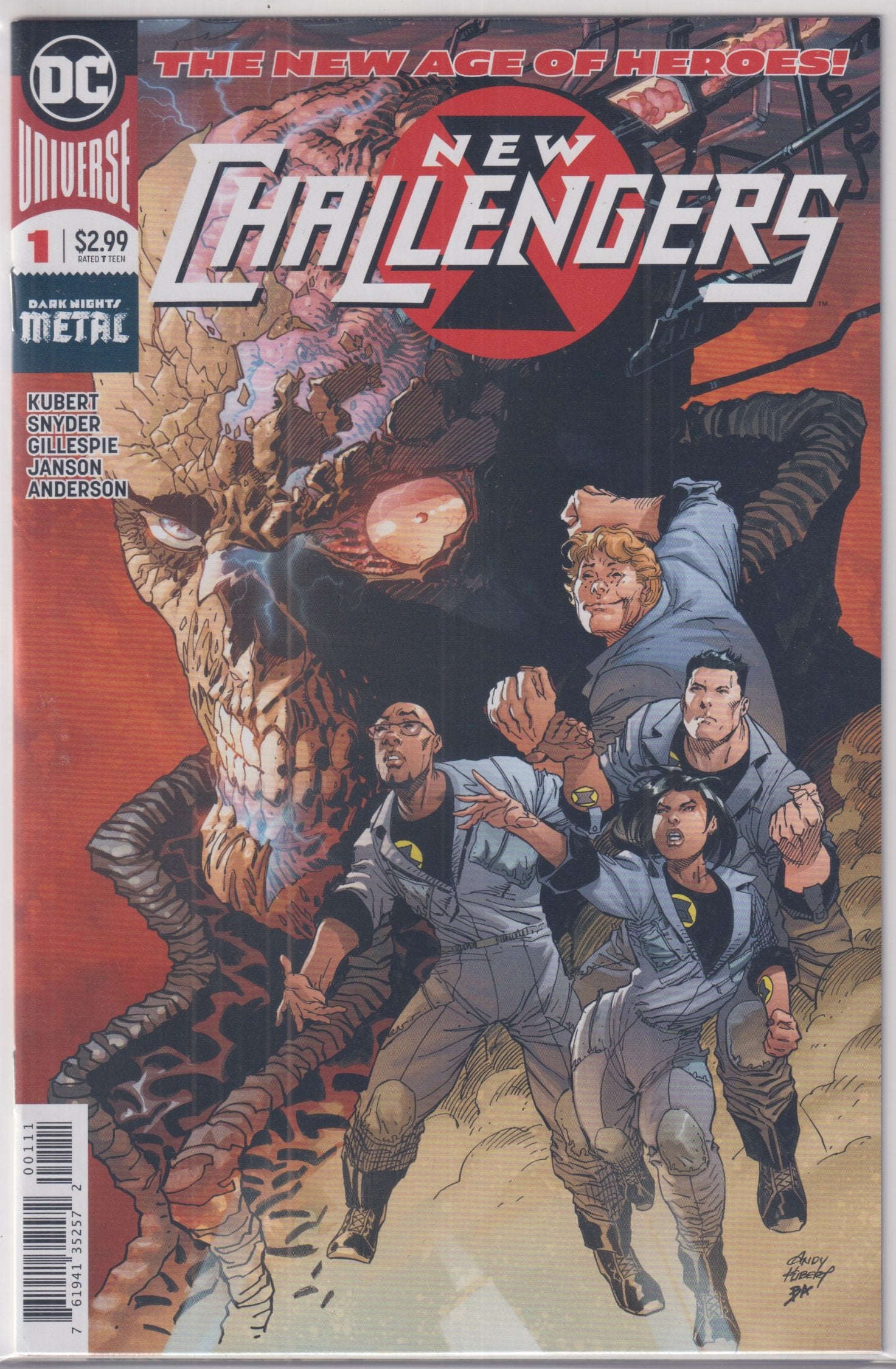 NEW CHALLENGERS 2018 DC 1-6 COMPLETE SET