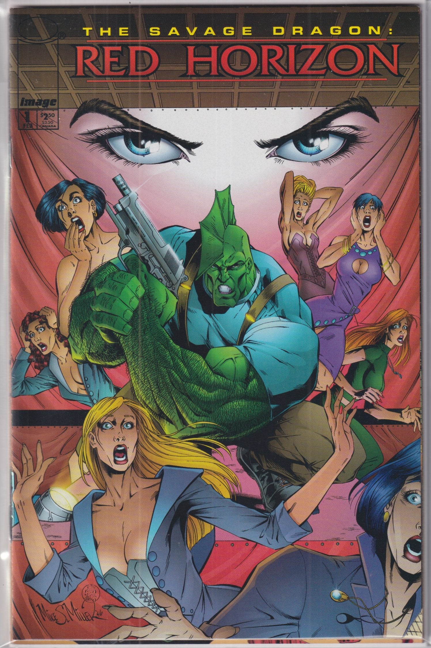 SAVAGE DRAGON RED HORIZON 1-3 COMPLETE SET