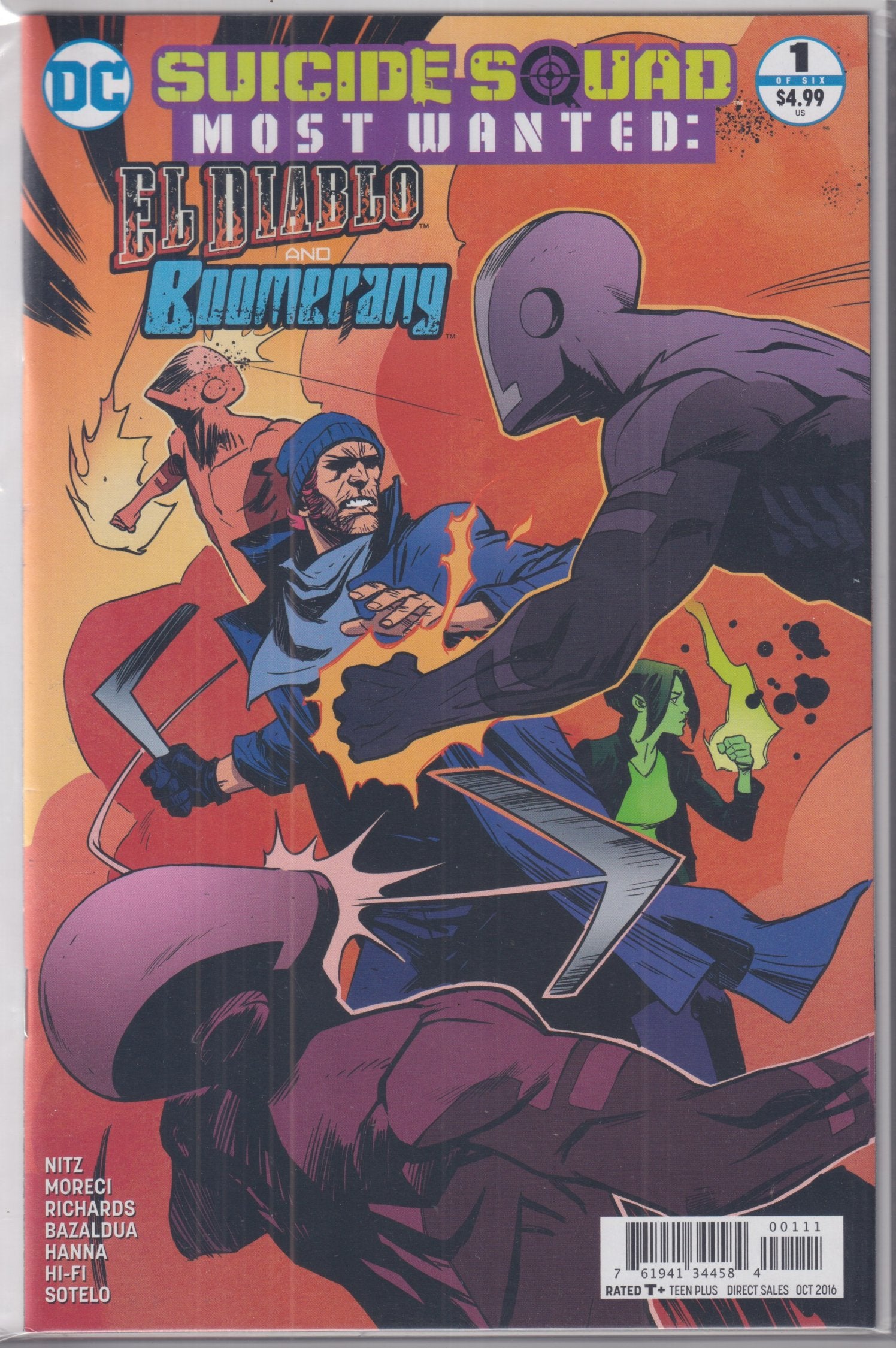 SUICIDE SQUAD MOST WANTED 1-6 COMPLETE SET