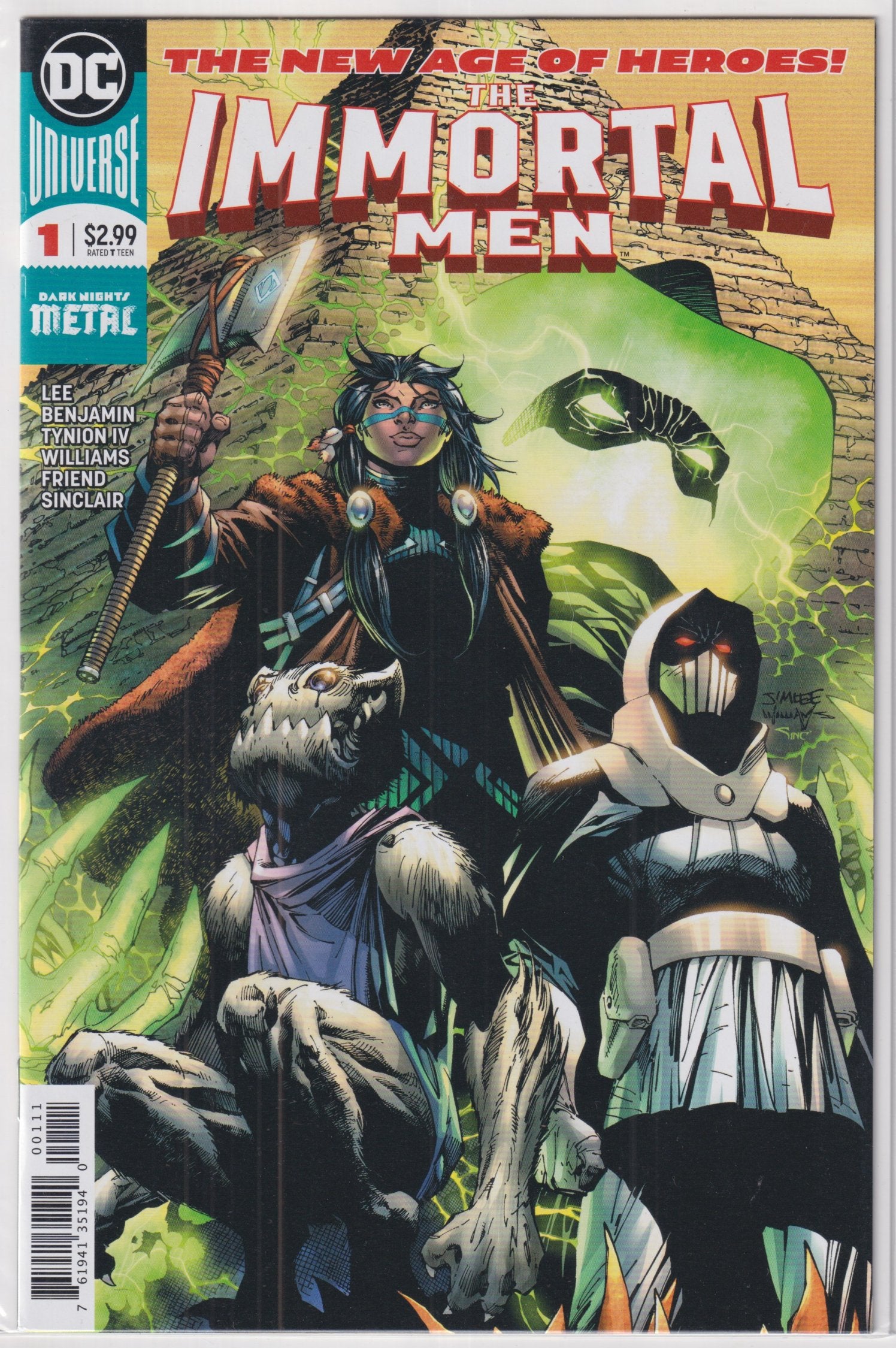 IMMORTAL MEN 2018 DC 1-6 COMPLETE SET