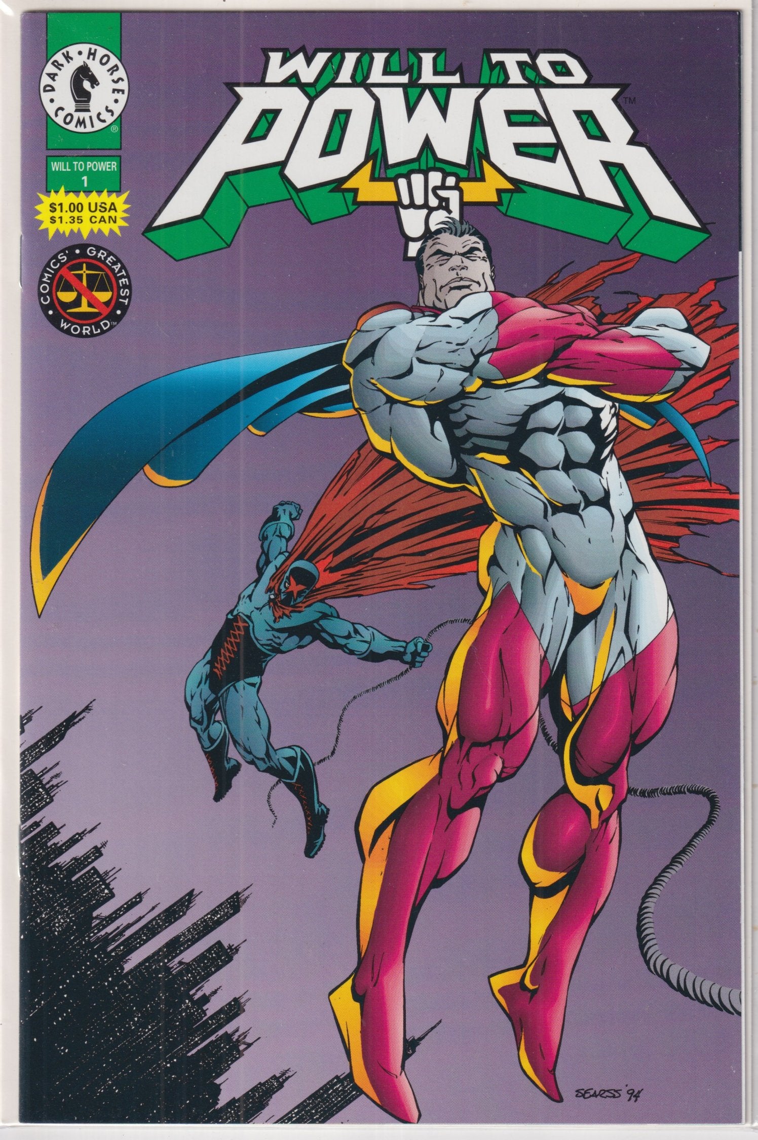 WILL TO POWER DARK HORSE 1-12 COMPLETE SET