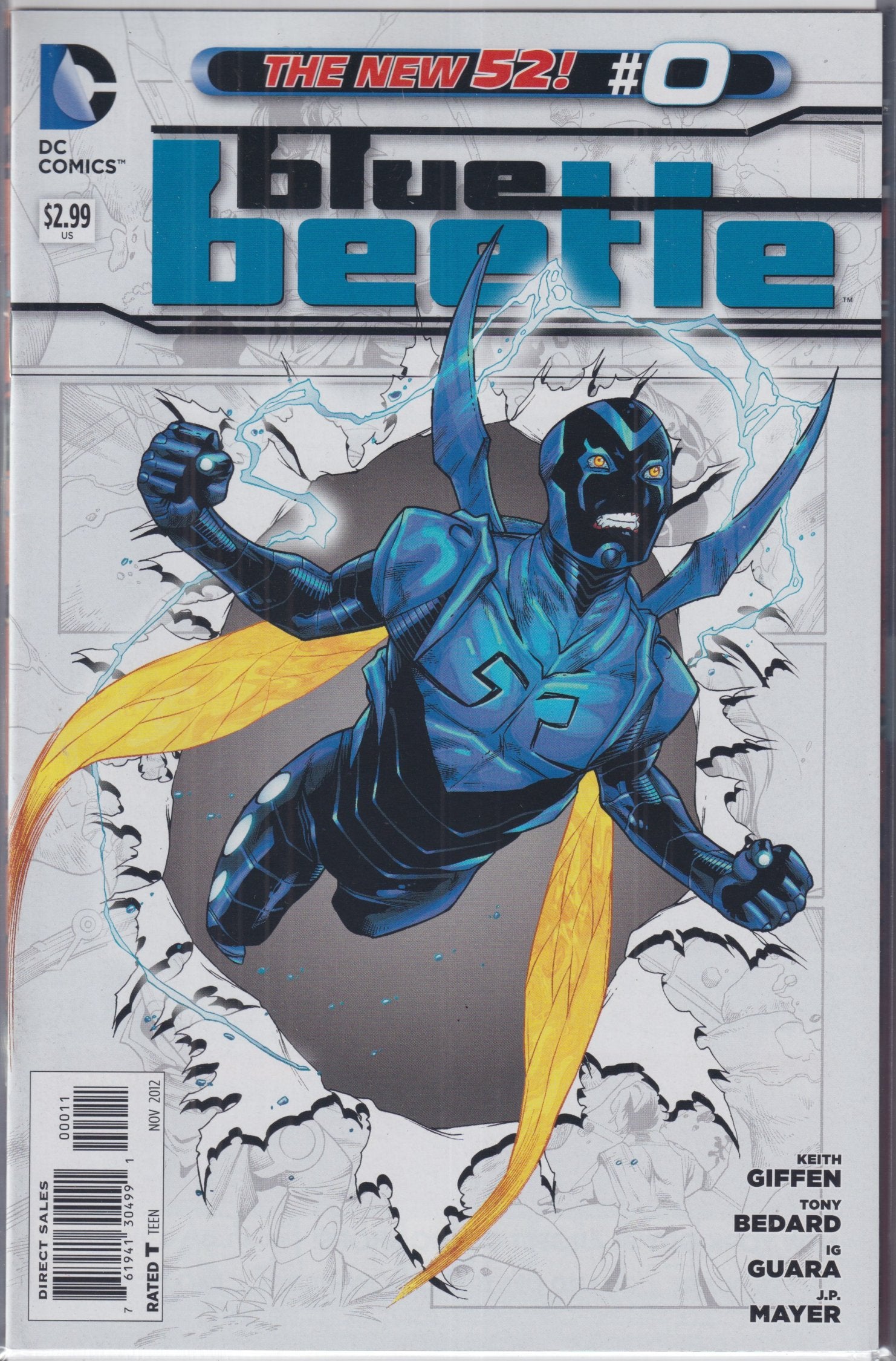 BLUE BEETLE 2011 0-16 COMPLETE SET DC NEW 52