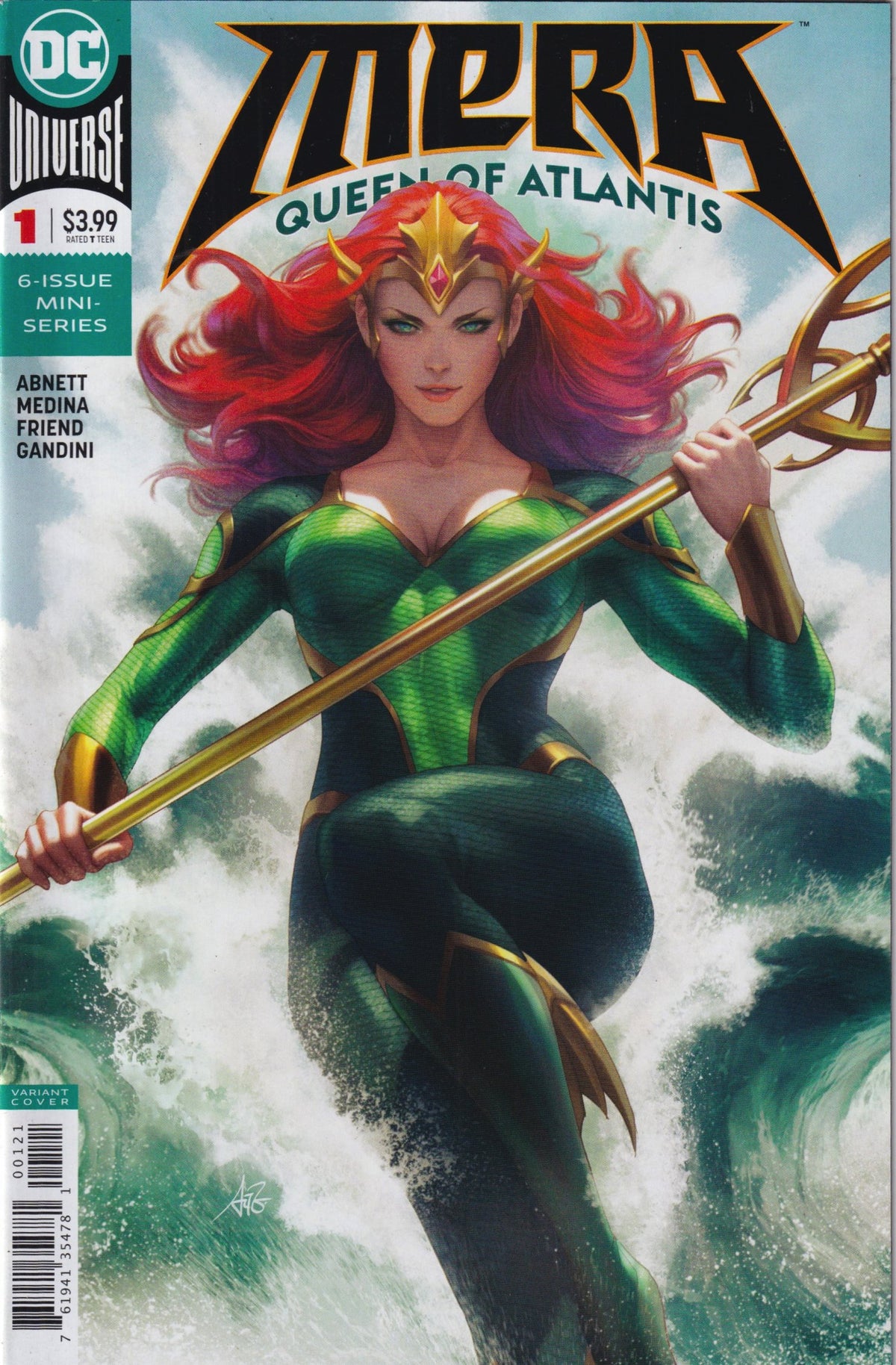 MERA QUEEN OF ATLANTIS 2018 1-6 COMPLETE SET