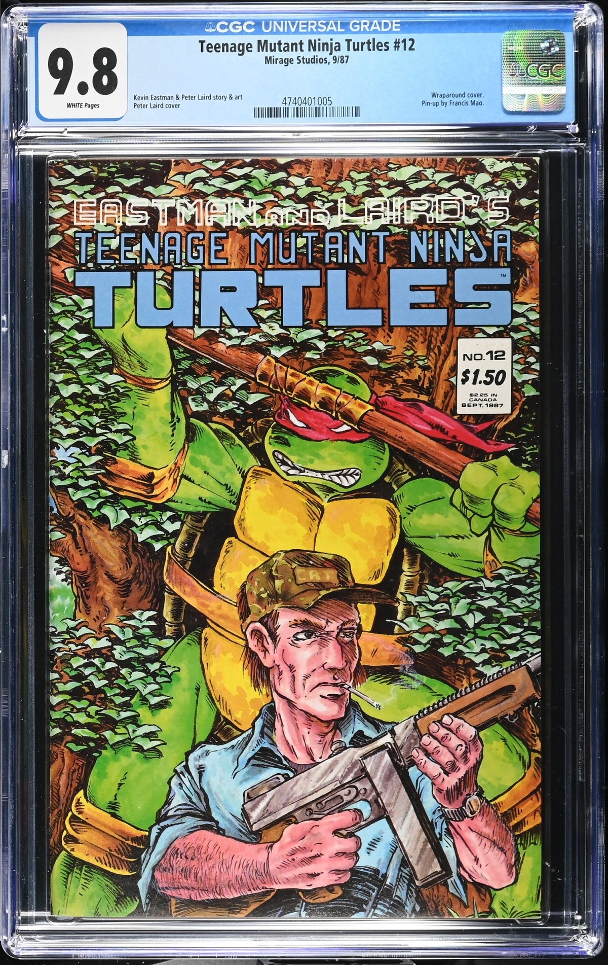 TEENAGE MUTANT NINJA TURTLES #12 CGC 9.8 NM/M