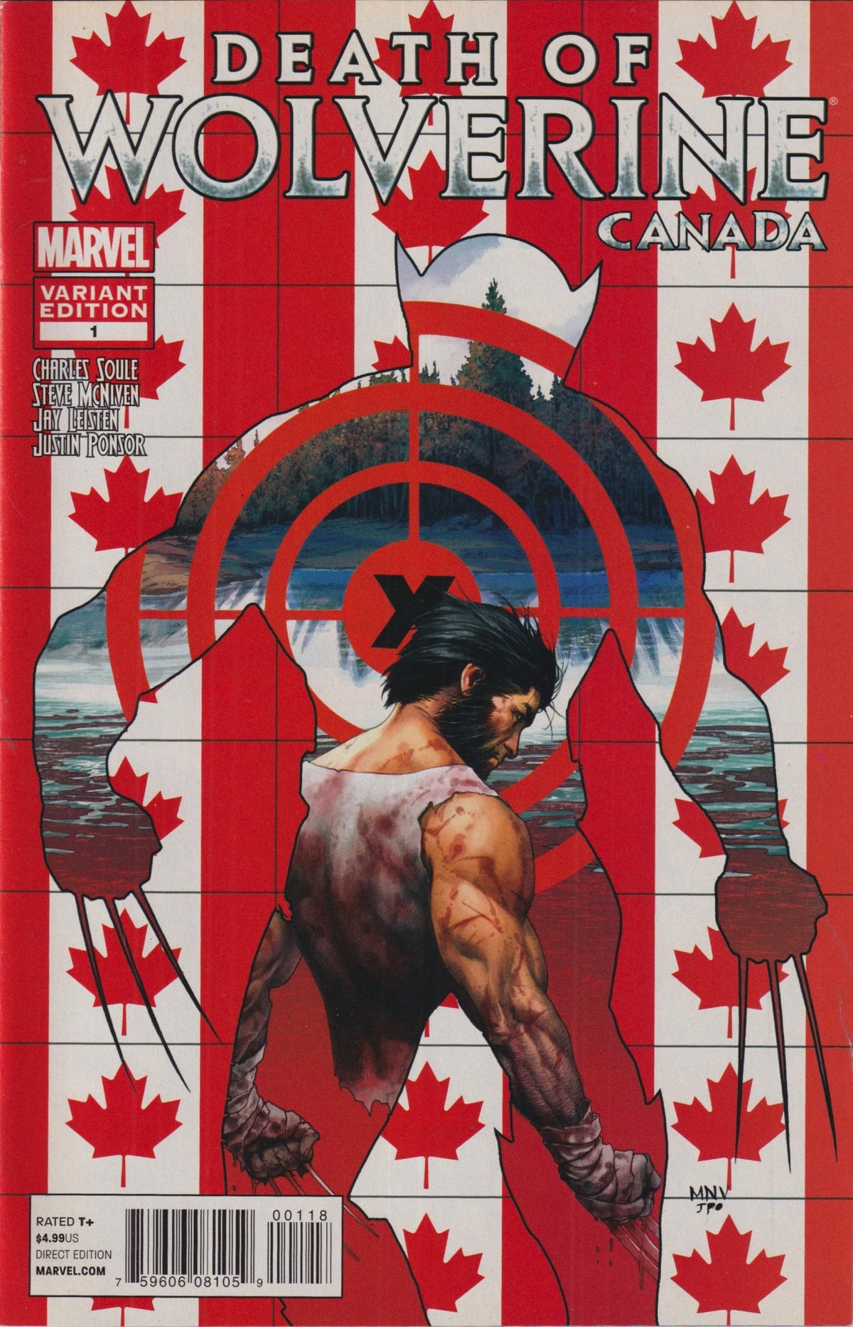 DEATH OF WOLVERINE 1-4 COMPLETE SET