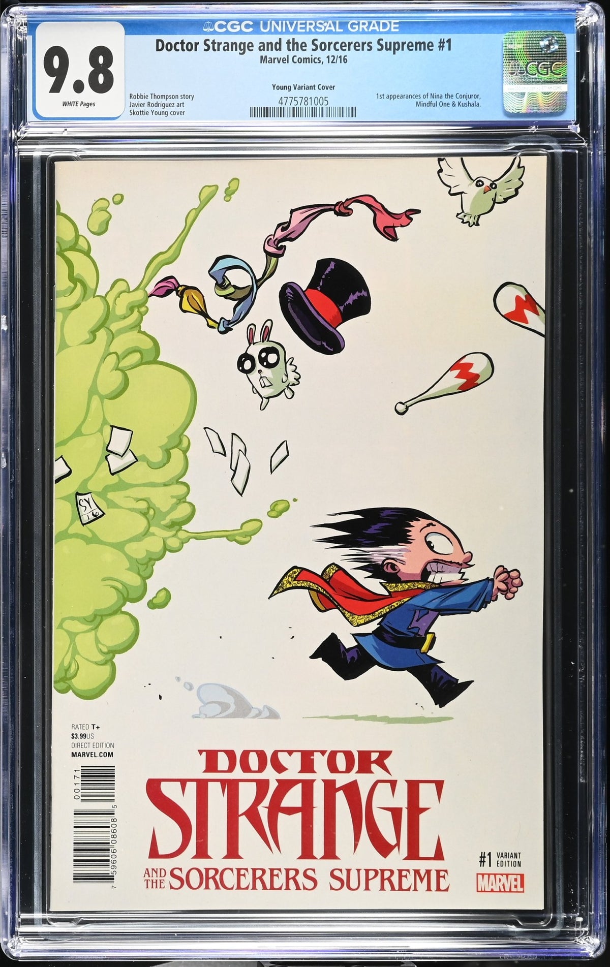 DOCTOR STRANGE AND SORCERER SUPREME #1 CGC 9.8 NM/M SKOTTIE YOUNG VARIANT