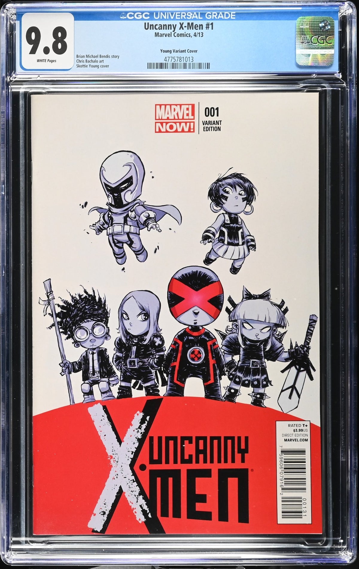 UNCANNY X-MEN #1 CGC 9.8 NM/M SKOTTIE YOUNG VARIANT