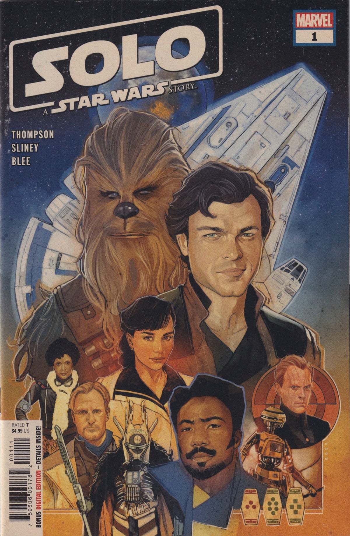 SOLO: STAR WARS #1-7 MARVEL 2018 COMPLETE SET