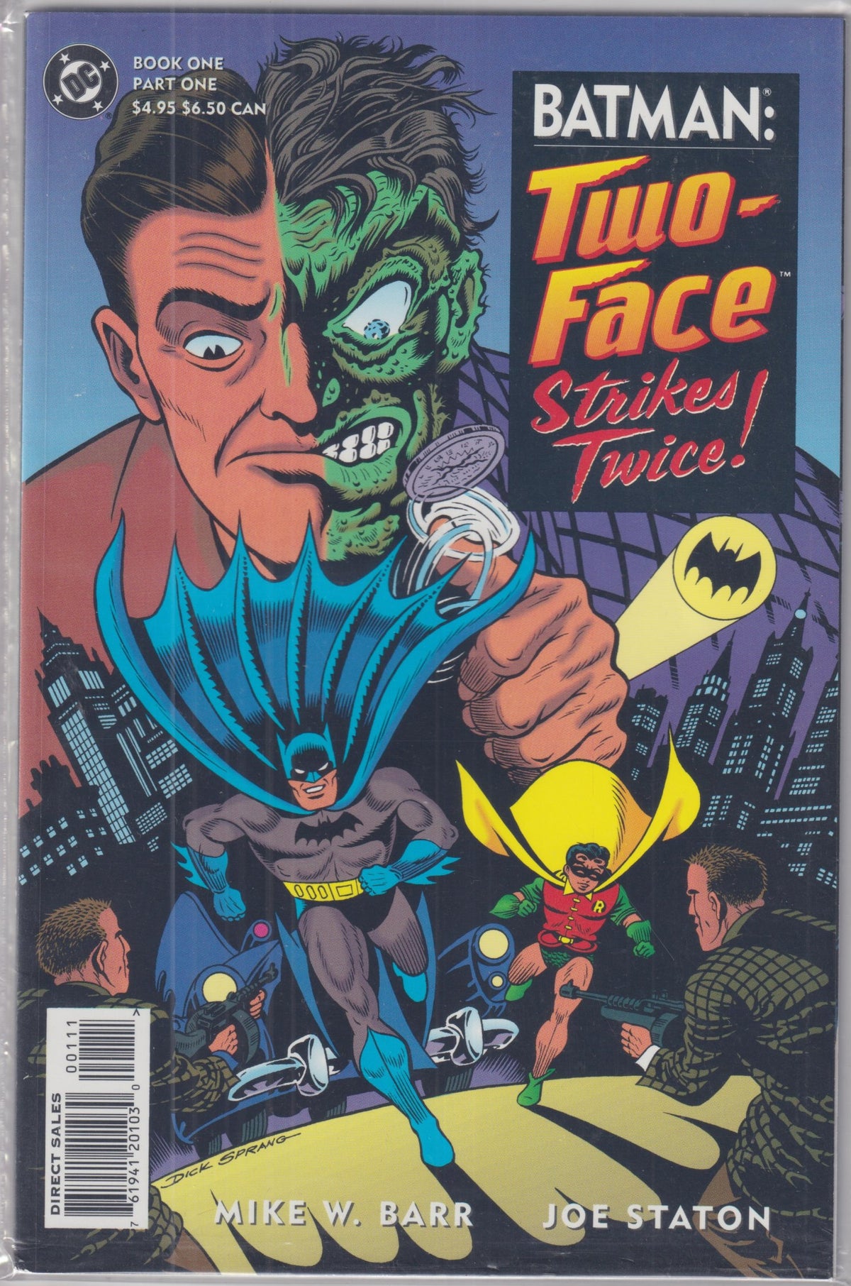 BATMAN TWO-FACE STRIKES TWICE 1-2 COMPLETE SET
