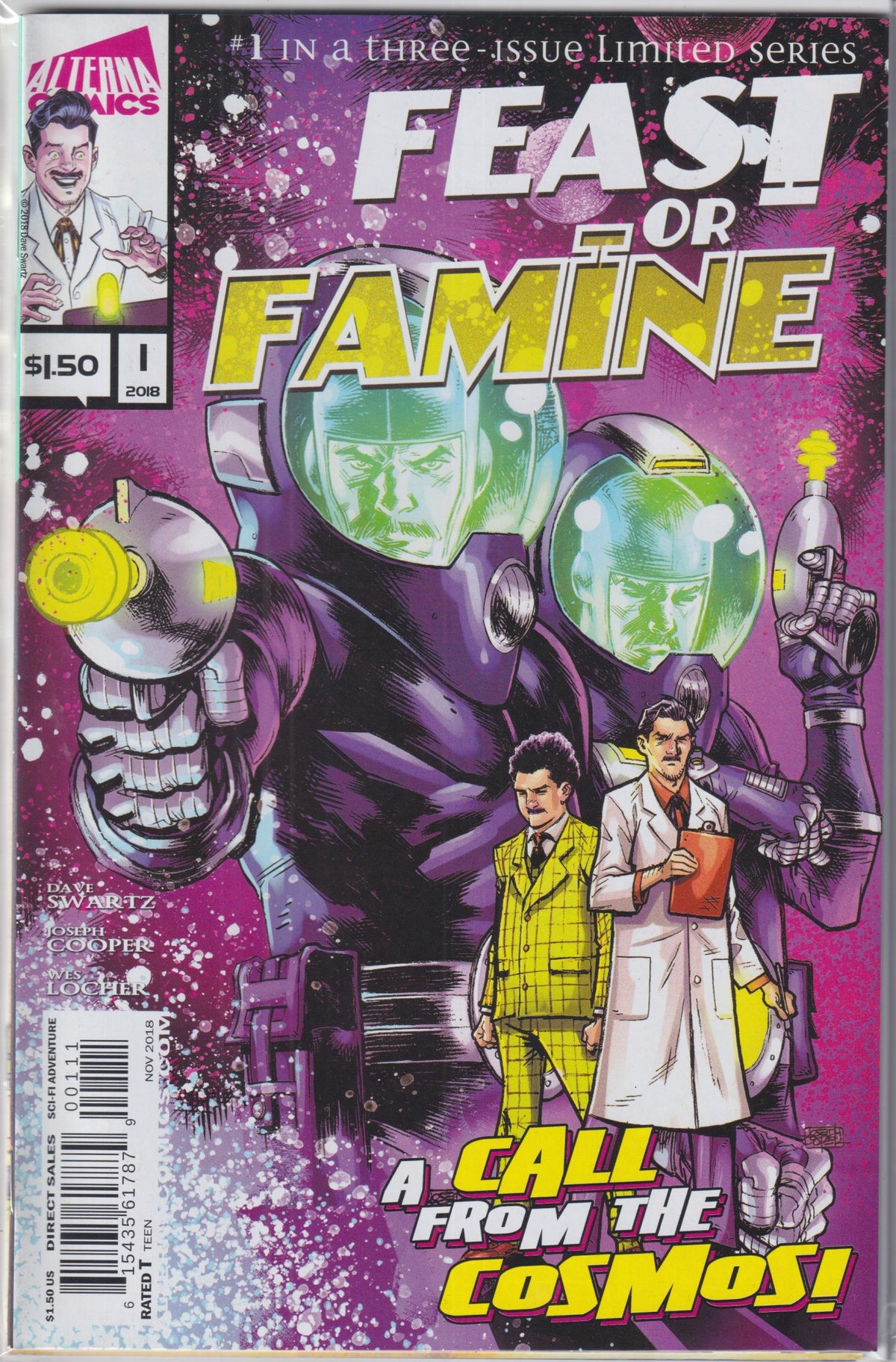 FEAST OR FAMINE 2018 ALTERNA 1-3 COMPLETE SET