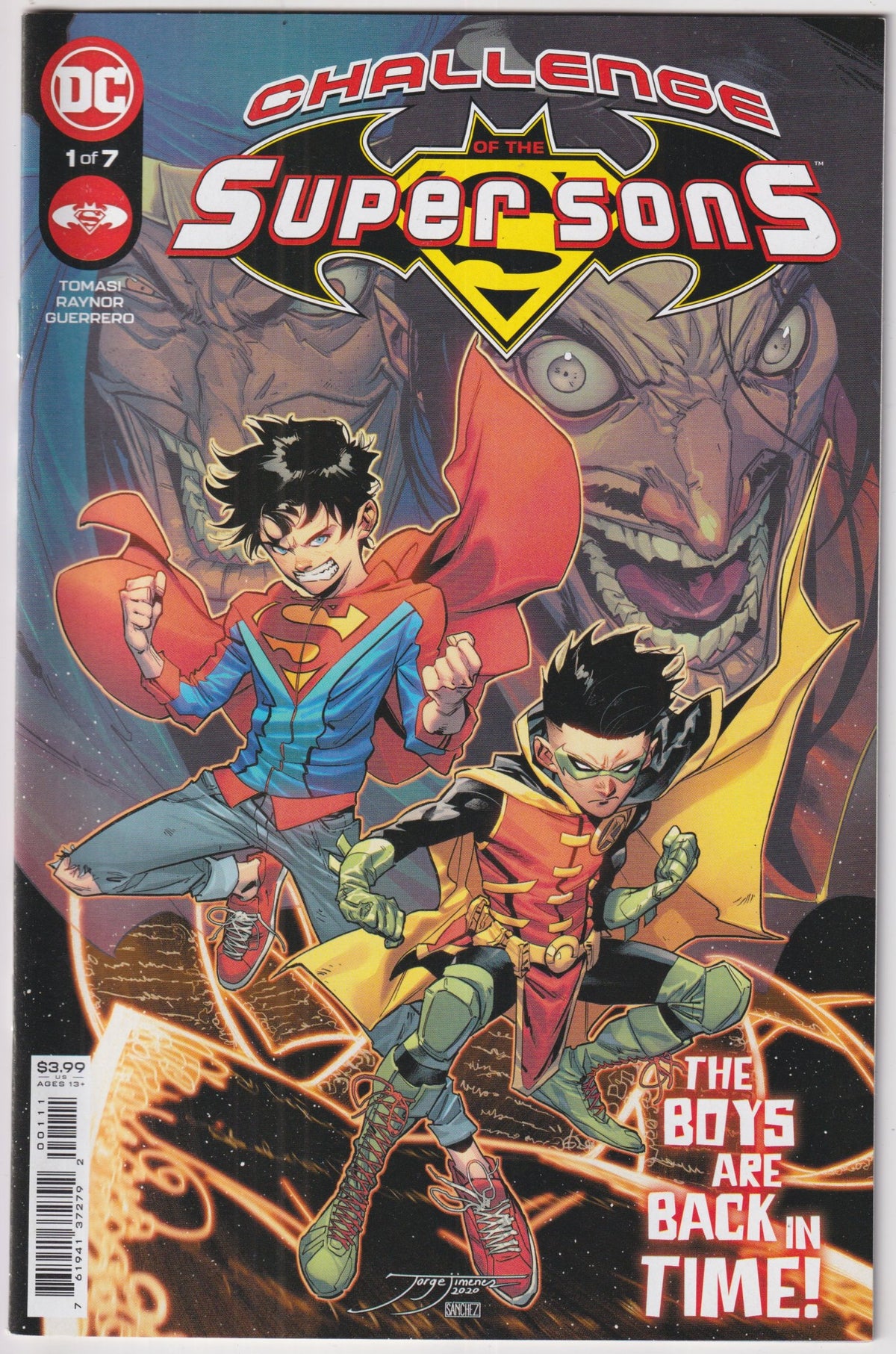 CHALLENGE OF THE SUPER SONS 2021 1-7 COMPLETE SET