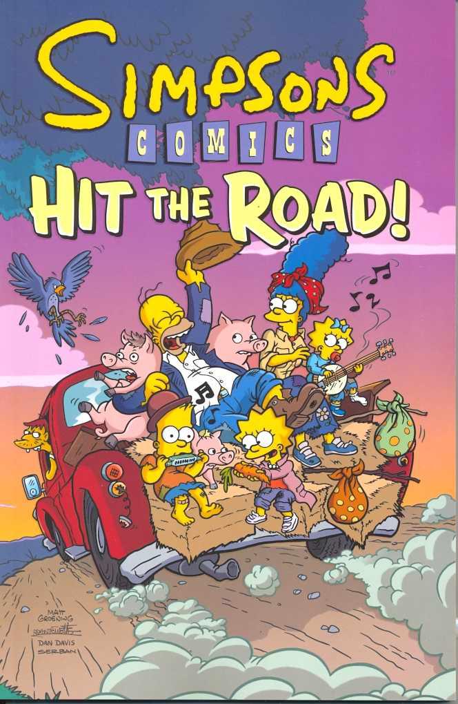 SIMPSONS COMICS TP VOL 17 HIT THE ROAD