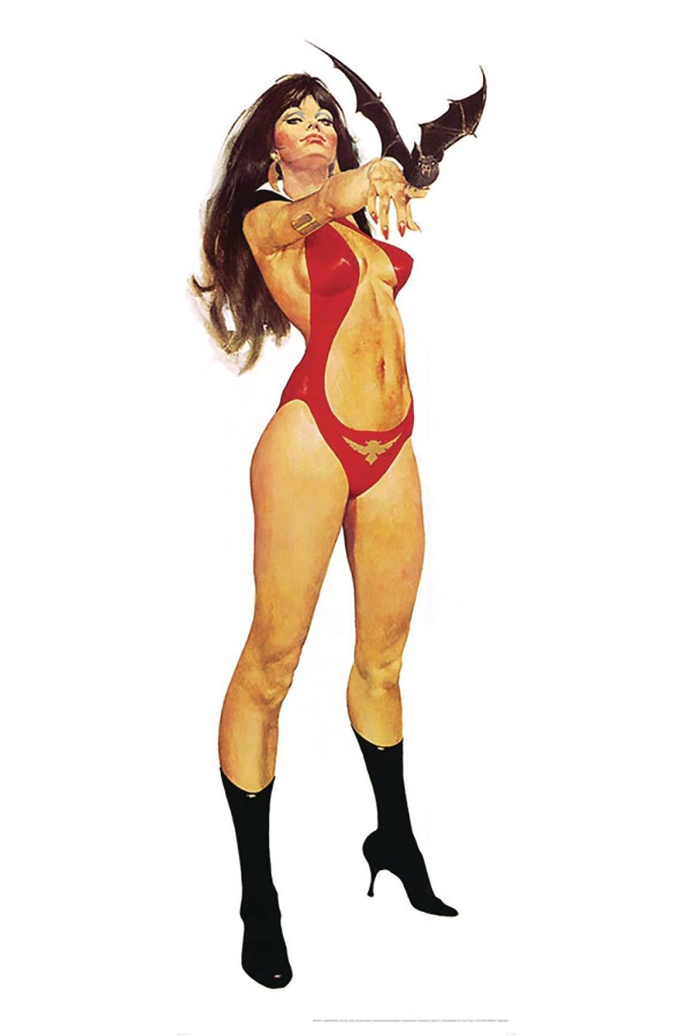 VAMPIRELLA JOSE GONZALEZ VINTAGE POSTER NEW PTG